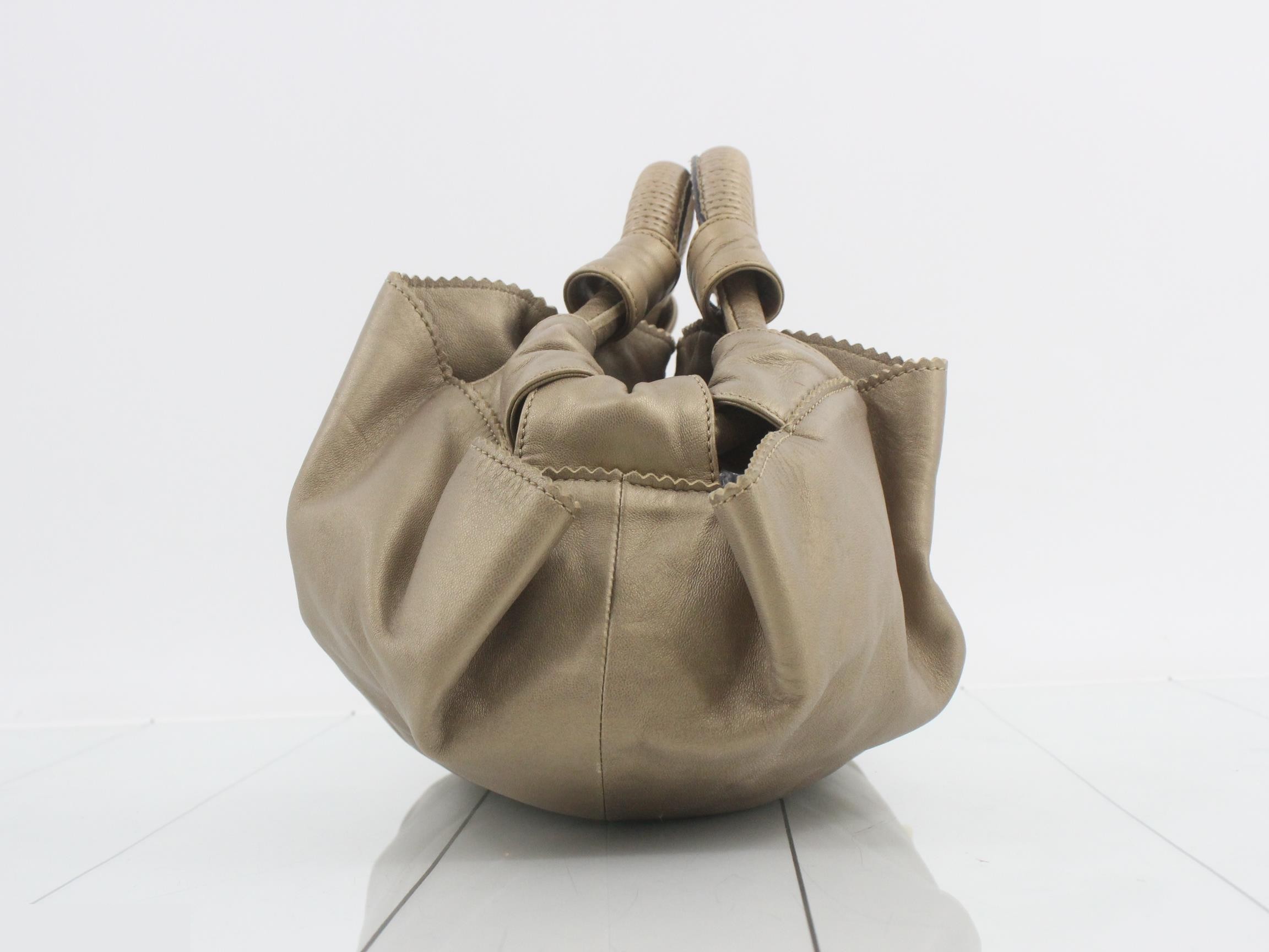 Other lines: Bags & Handbags - Anagram Nappa Aire Gold — view 4