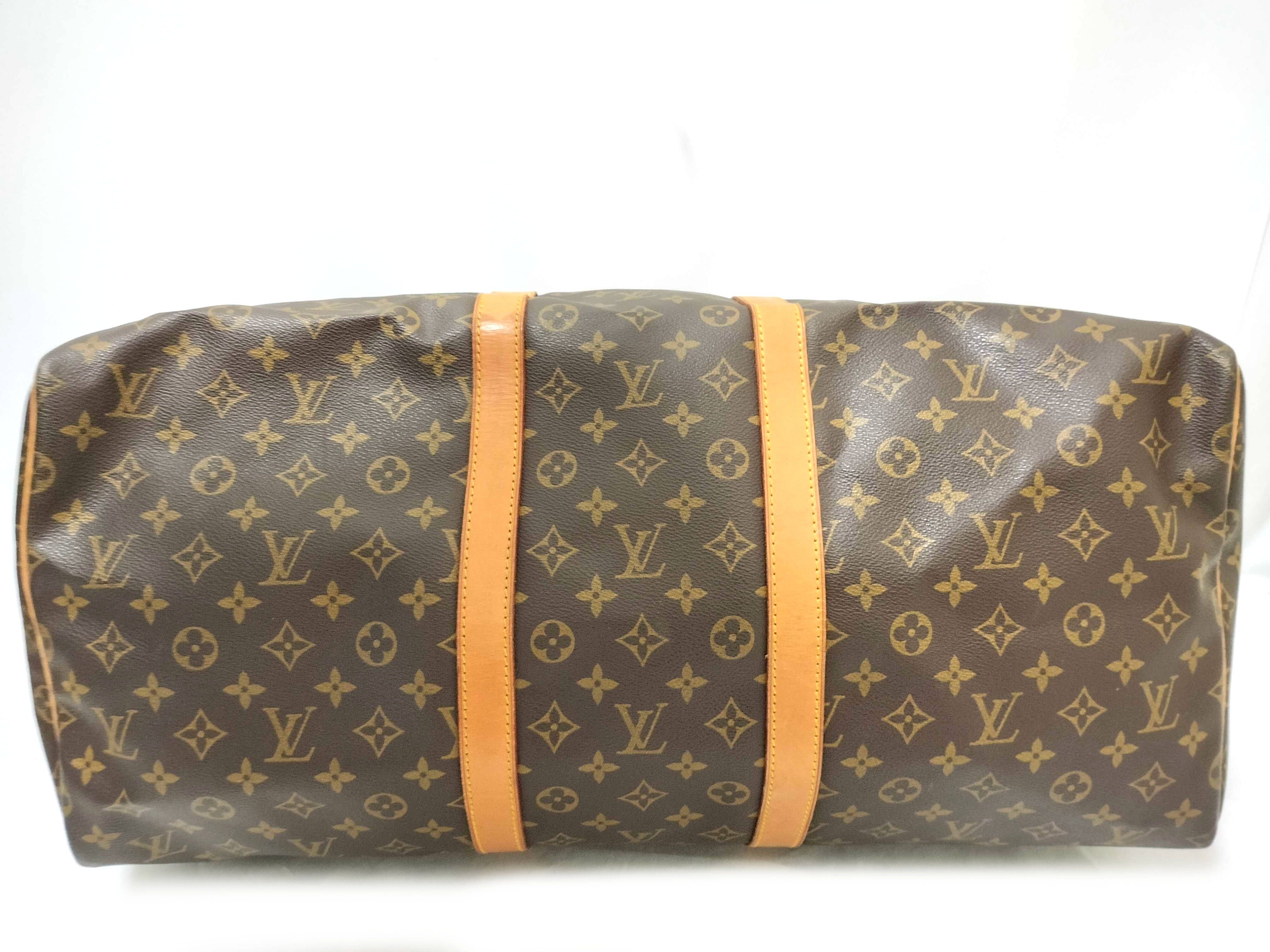 Monogram Keepall 55 M41424 Boston Bag — view 8