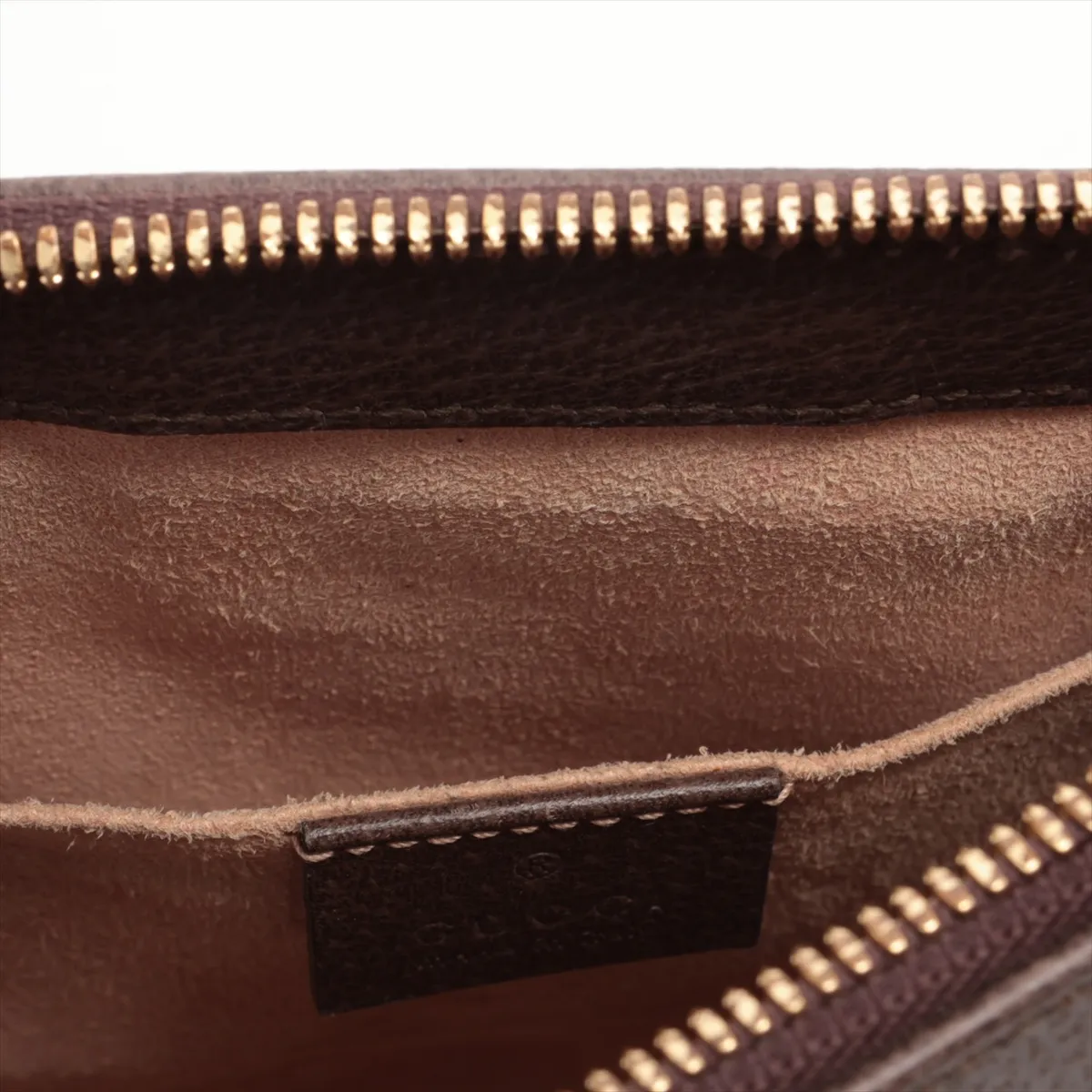 GG Supreme Ophidia PVC x Leather 2-Way Handbag, Beige x Brown, 547551 — view 13