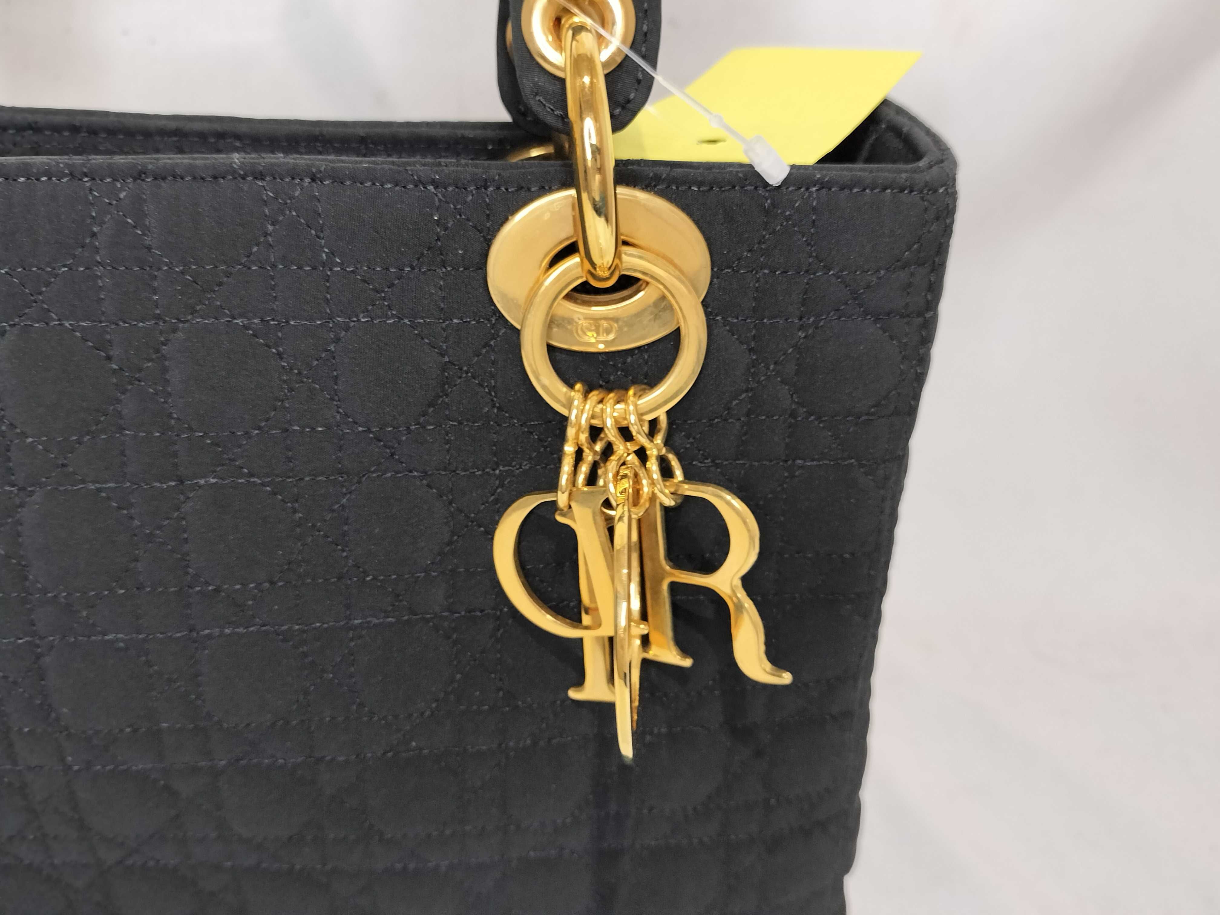Lady Dior Cannage Nylon Bag Handbag — view 2