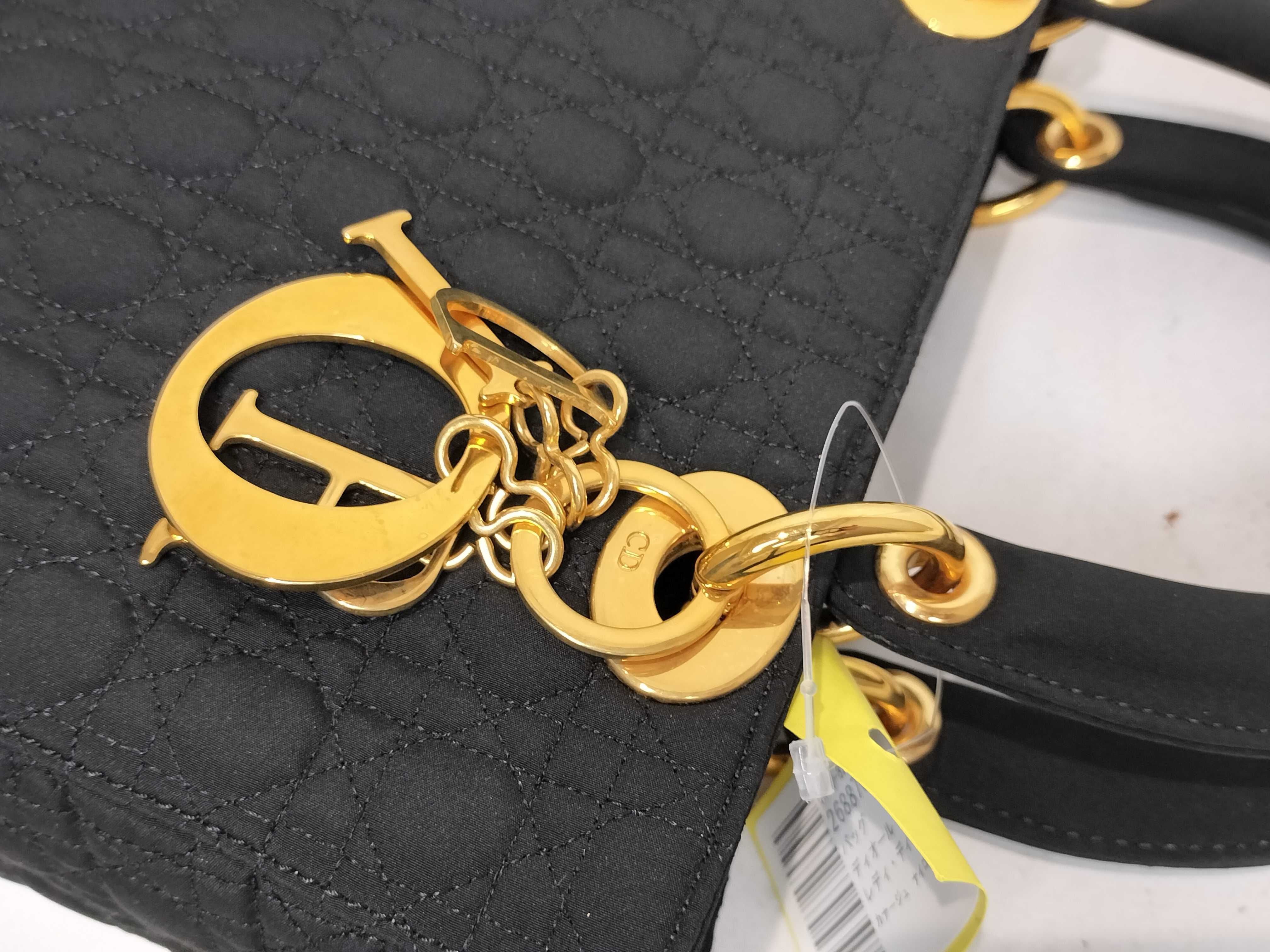 Lady Dior Cannage Nylon Bag Handbag — view 6