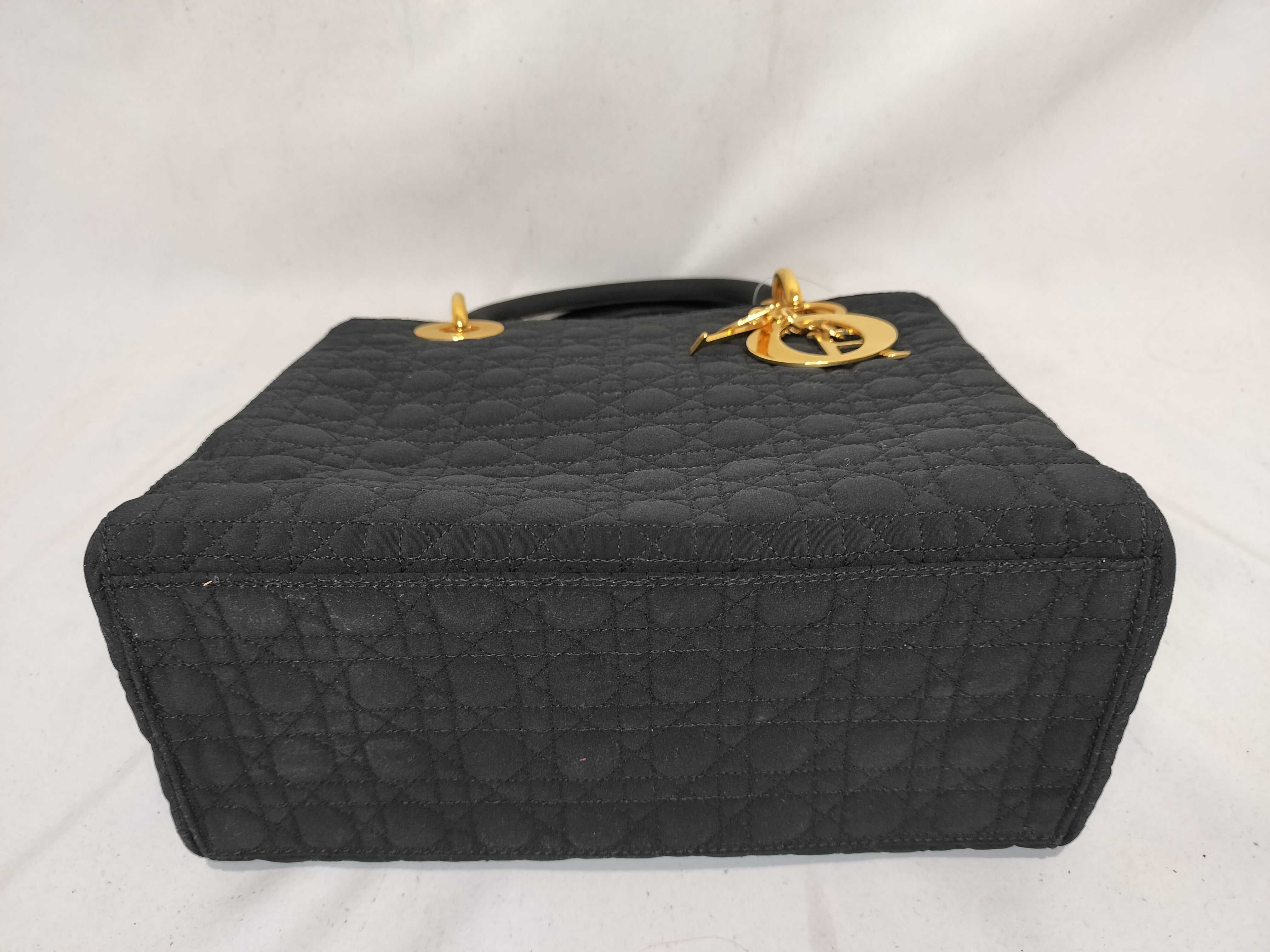Lady Dior Cannage Nylon Bag Handbag — view 8