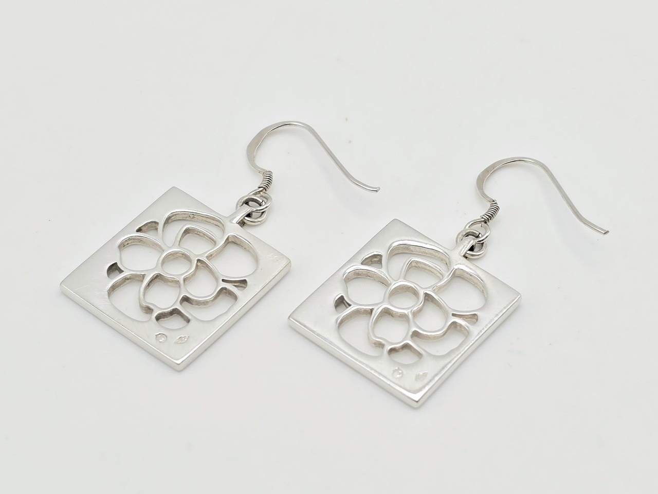 earrings, 925 sterling silver, 7.0g — view 2