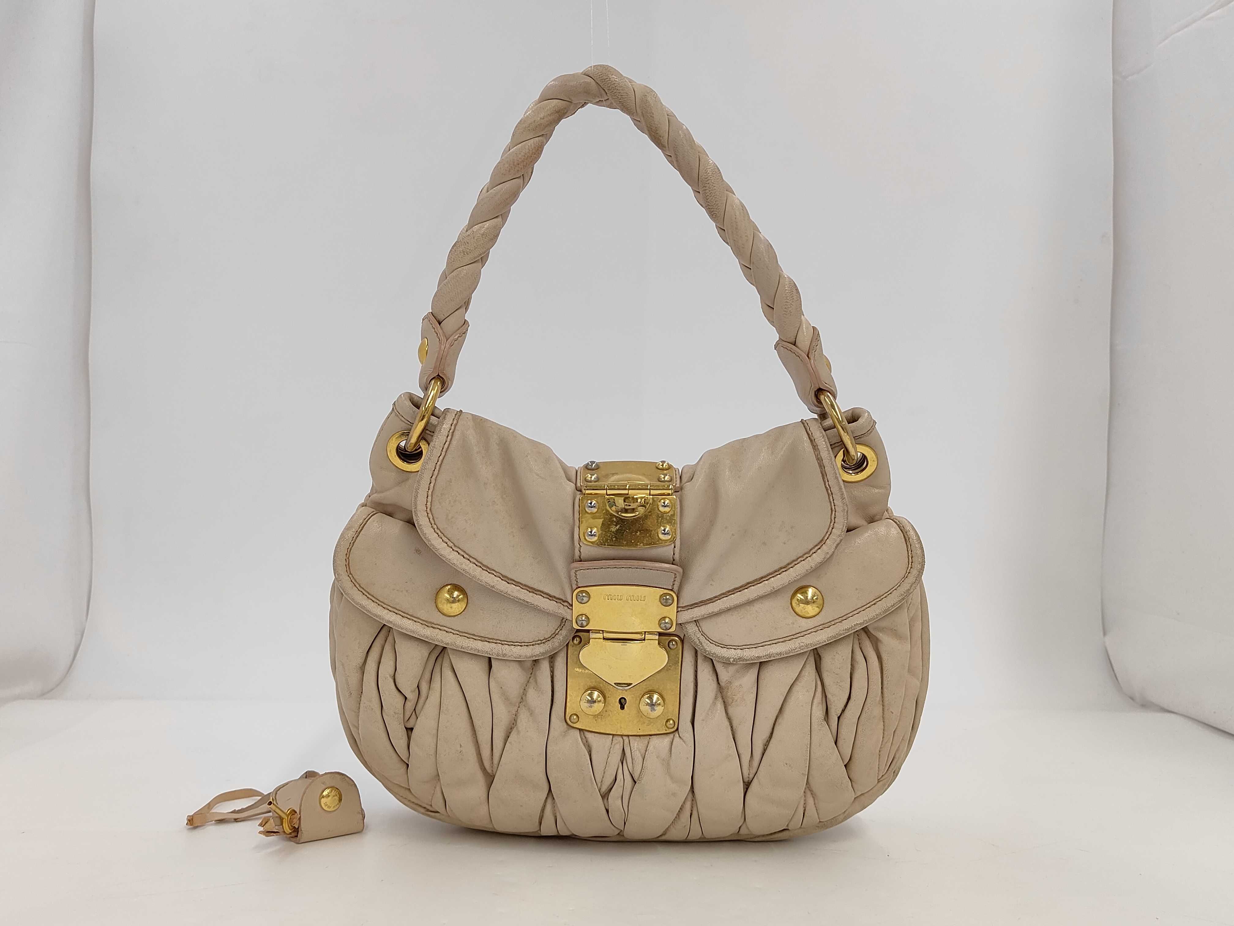Matelassé Lock One-Shoulder Bag