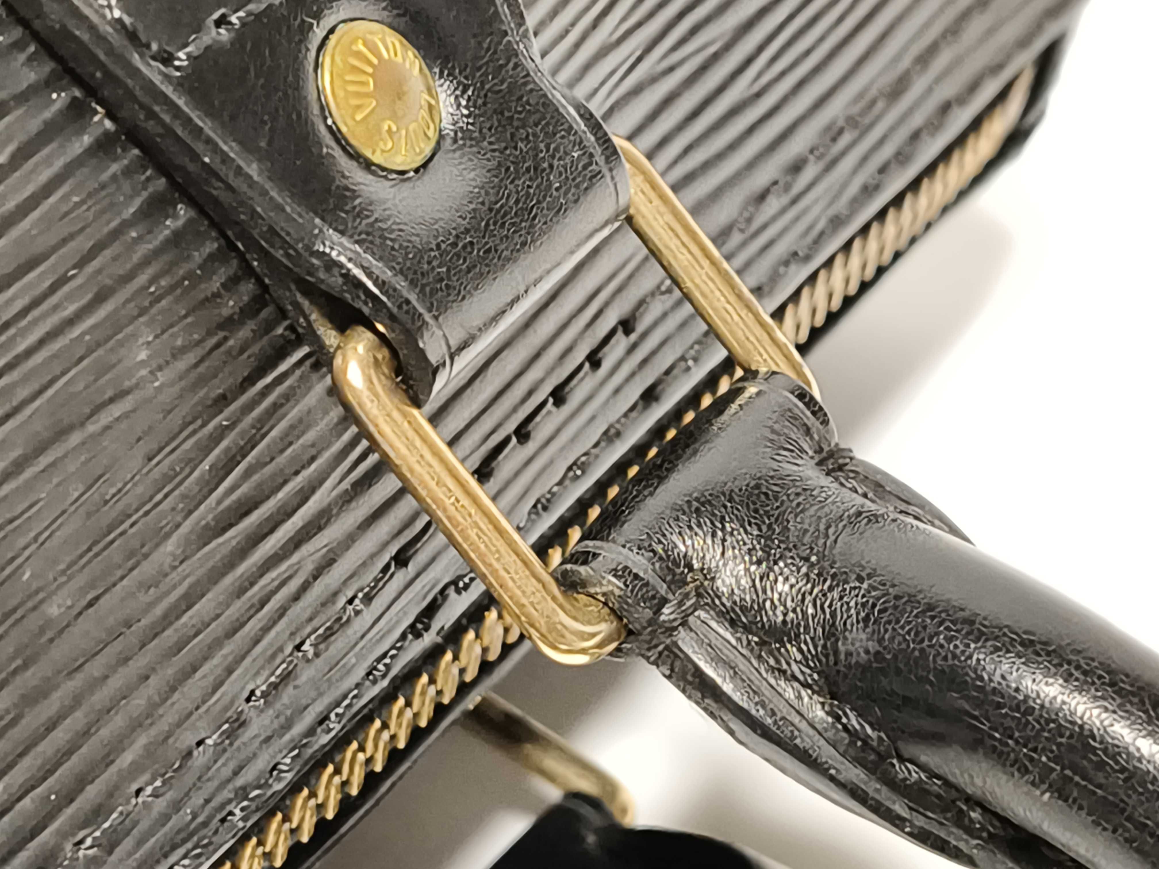 Epi Speedy 25 M43012 SP0935 Black Handbag — view 5