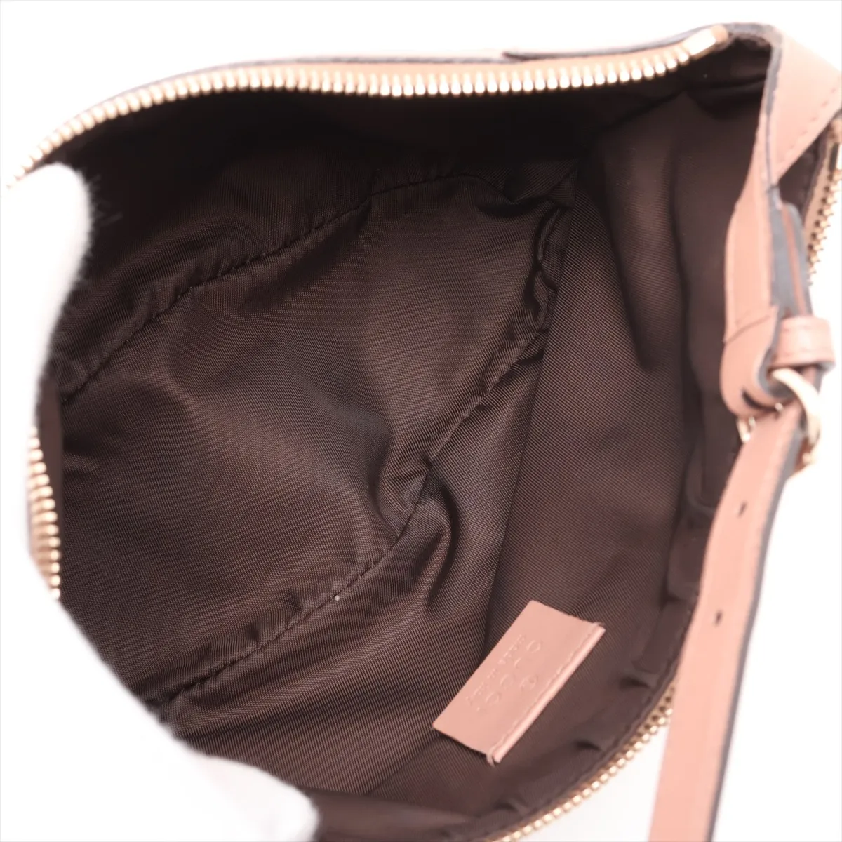 GG Canvas Shoulder Bag, Beige x Pink, 224093 — view 7