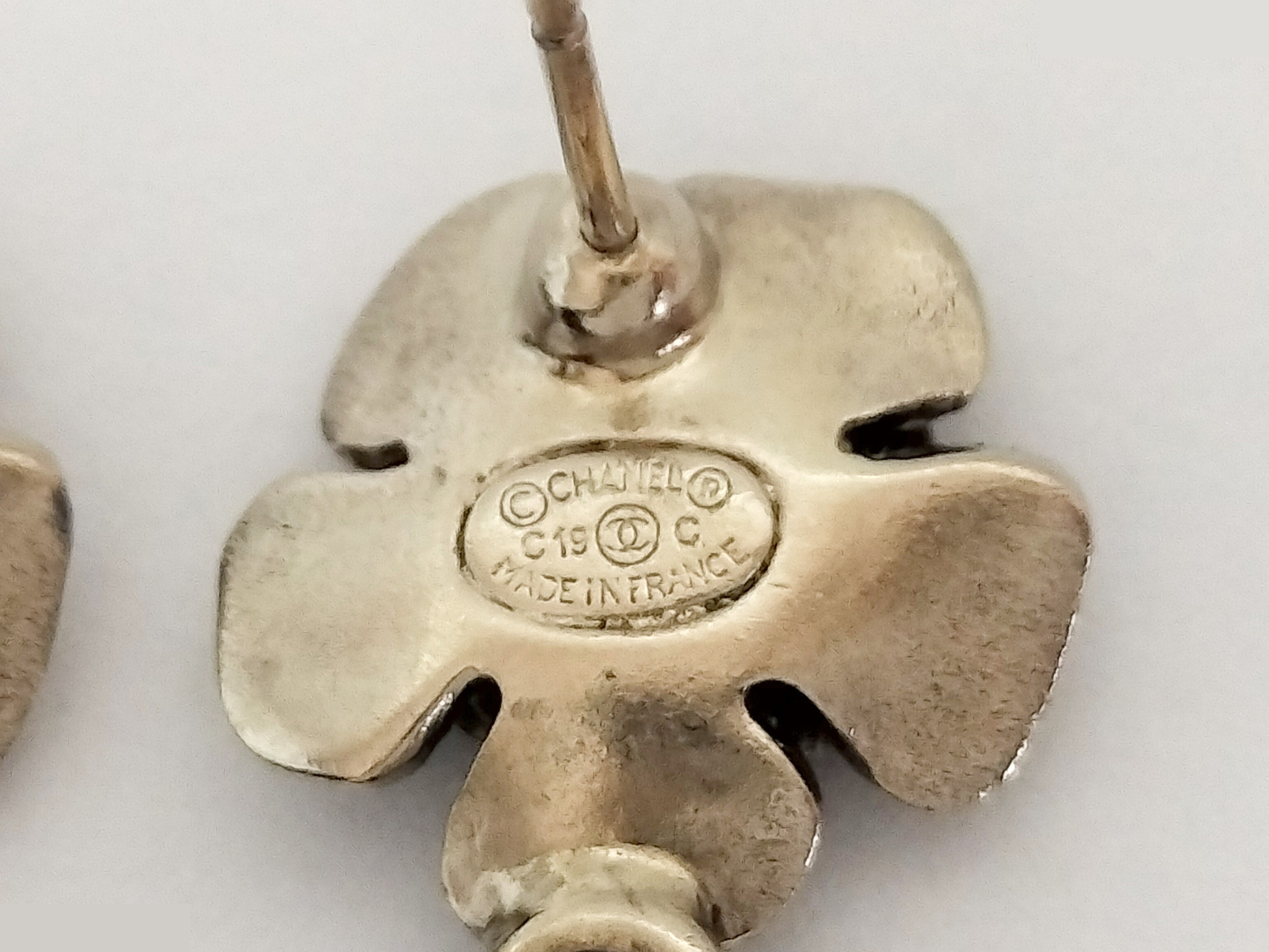 Coco Camellia Gold Earrings — view 5
