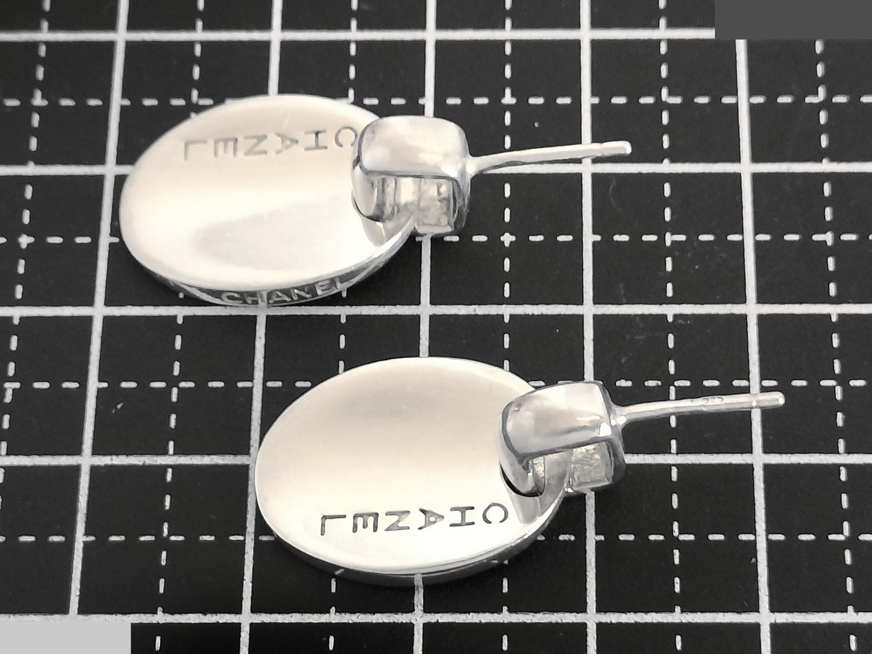 Logo 925/8.6g Silver Earrings — view 5
