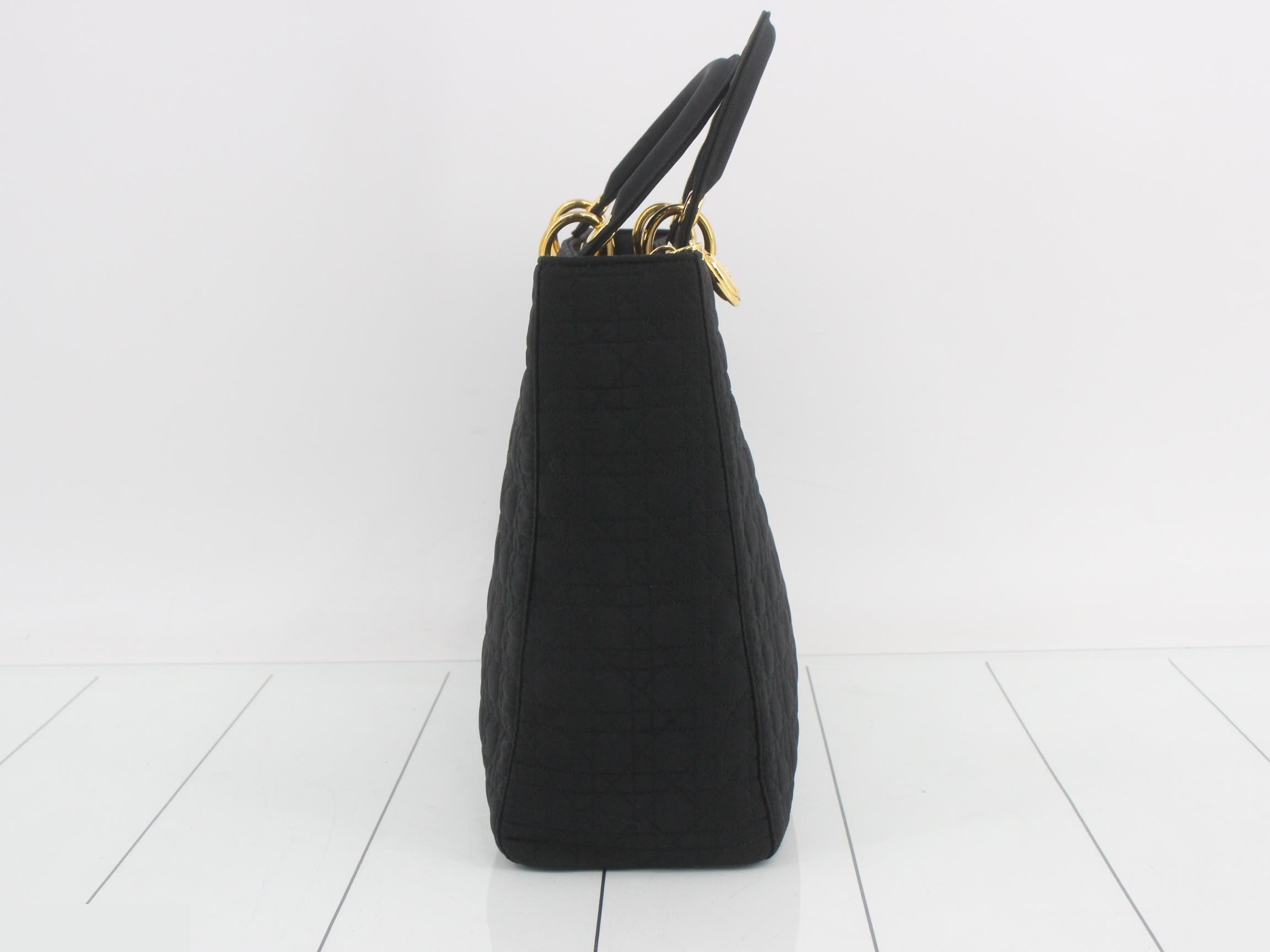 Lady Dior Cannage Nylon — view 4