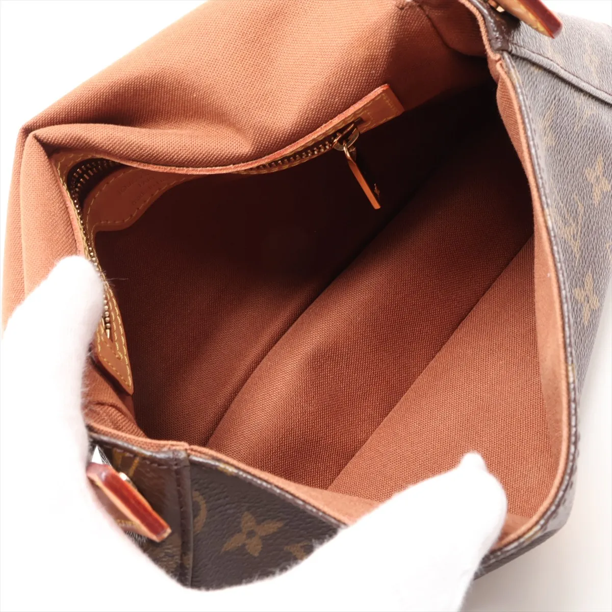 Monogram Mini Looping M51147 MI1011 Brown — view 7