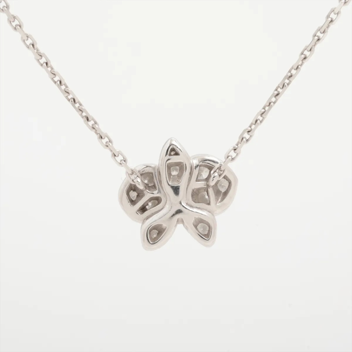 Caresse d'Orchidées Cartier Diamond Necklace 750 (WG) 2.9g TJ8595 — view 2