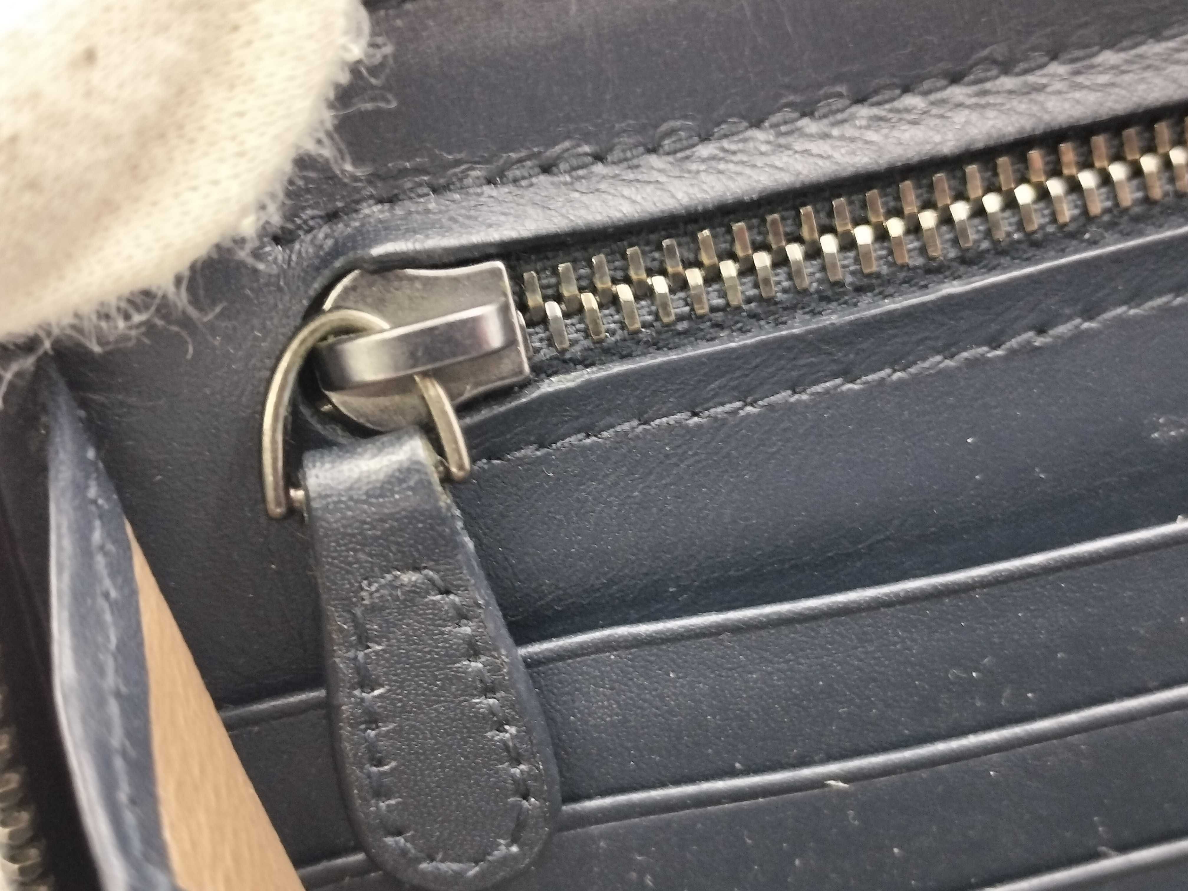 Intrecciato Round Zipper Long Wallet — view 11