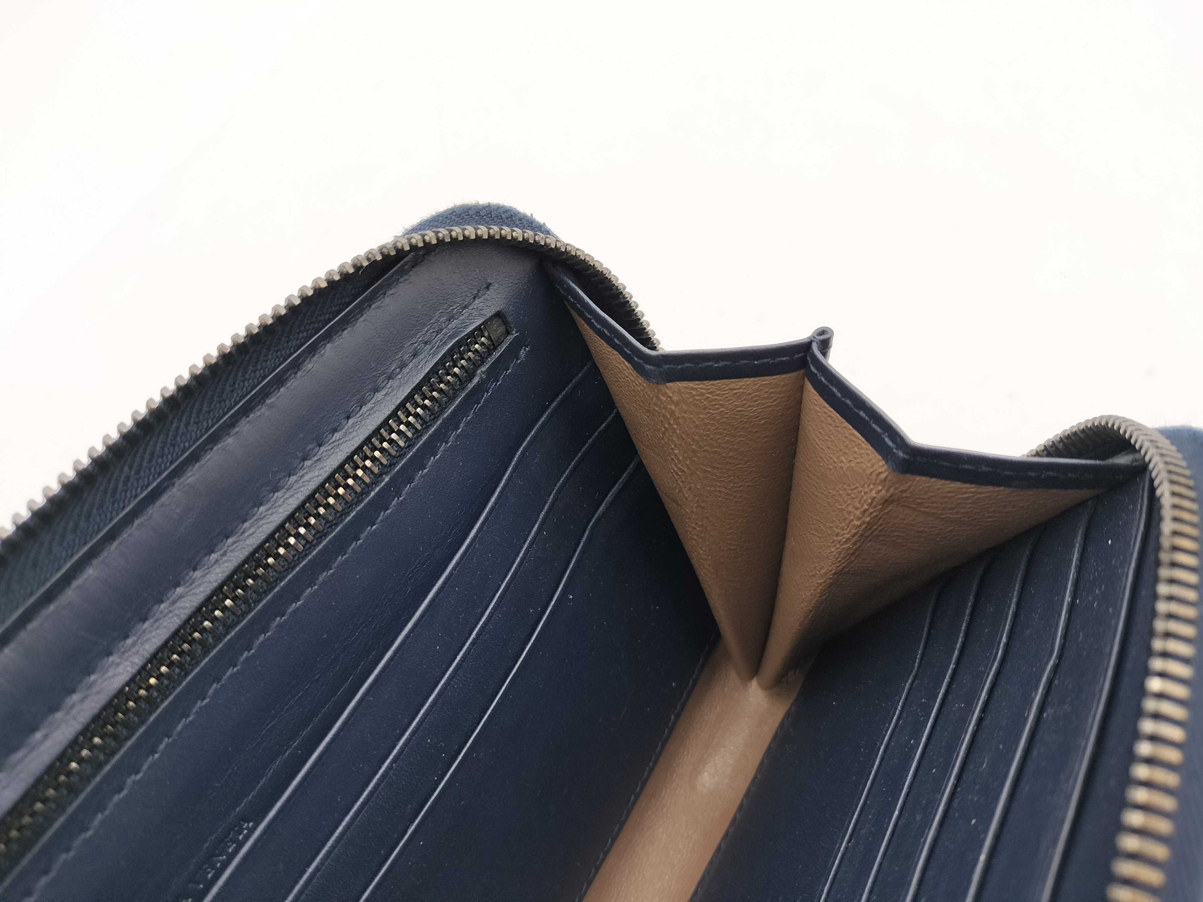 Intrecciato Round Zipper Long Wallet — view 13