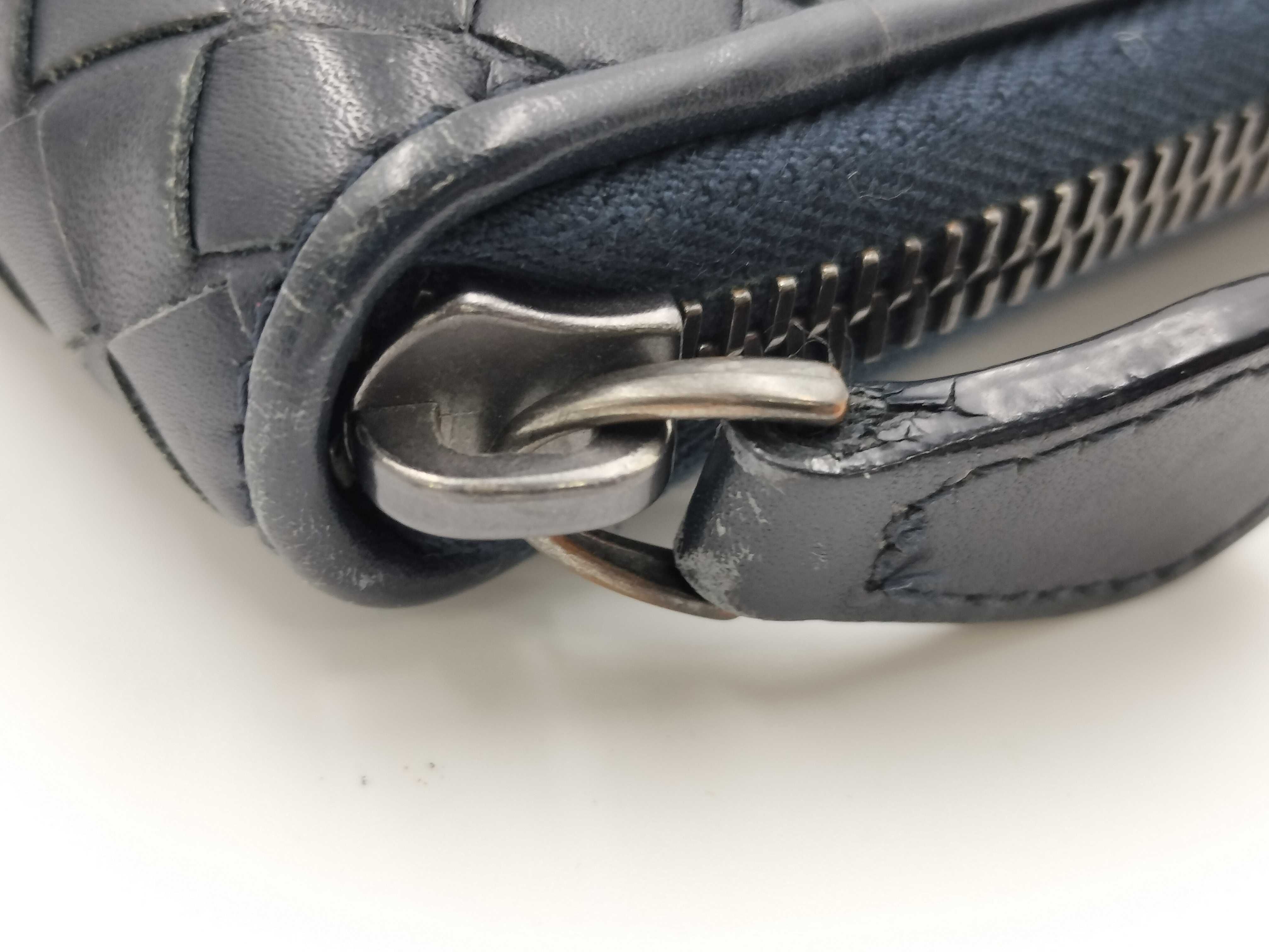 Intrecciato Round Zipper Long Wallet — view 6