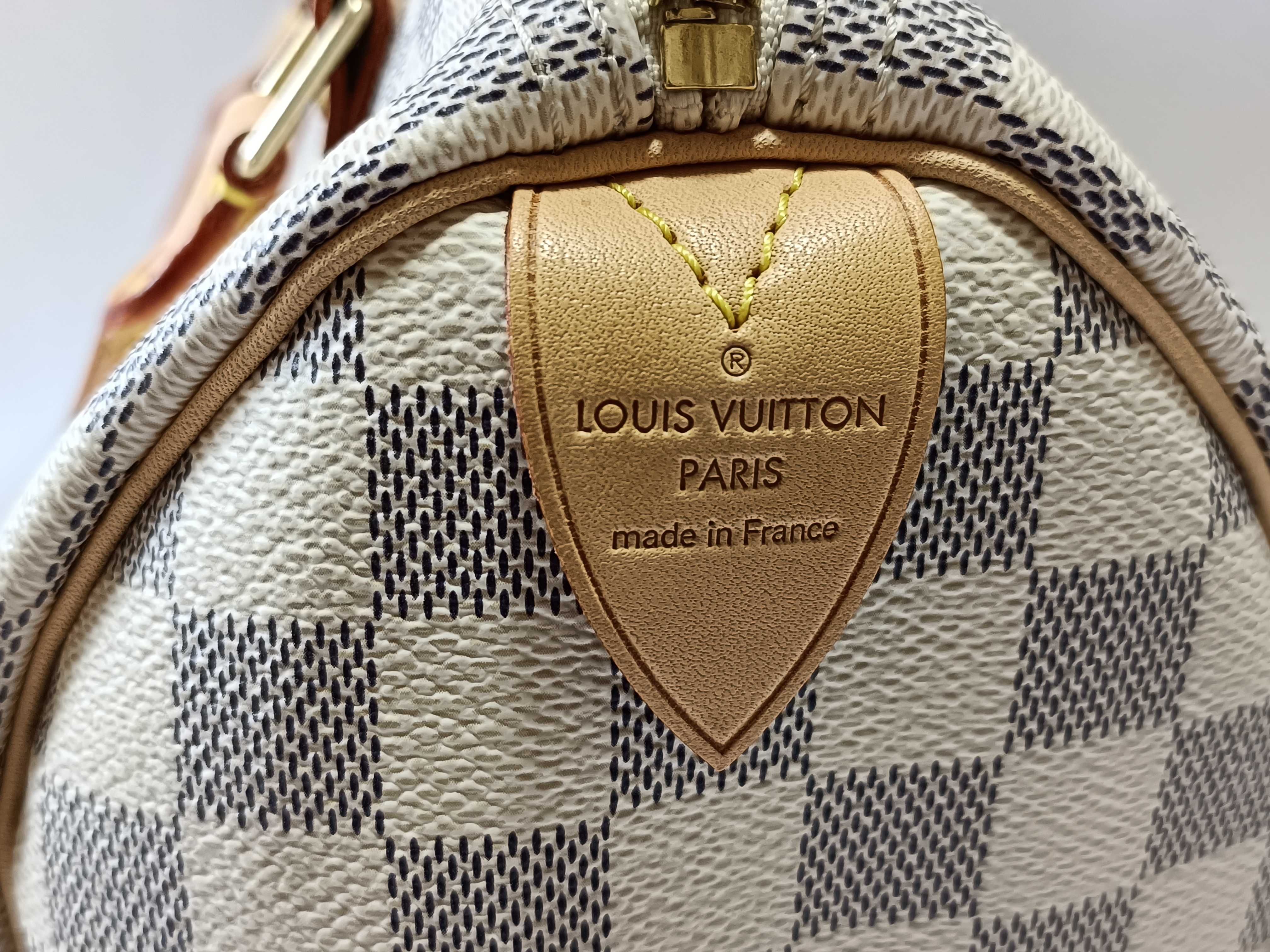 Damier Speedy 25 Damier Azur Boston Bag — view 13