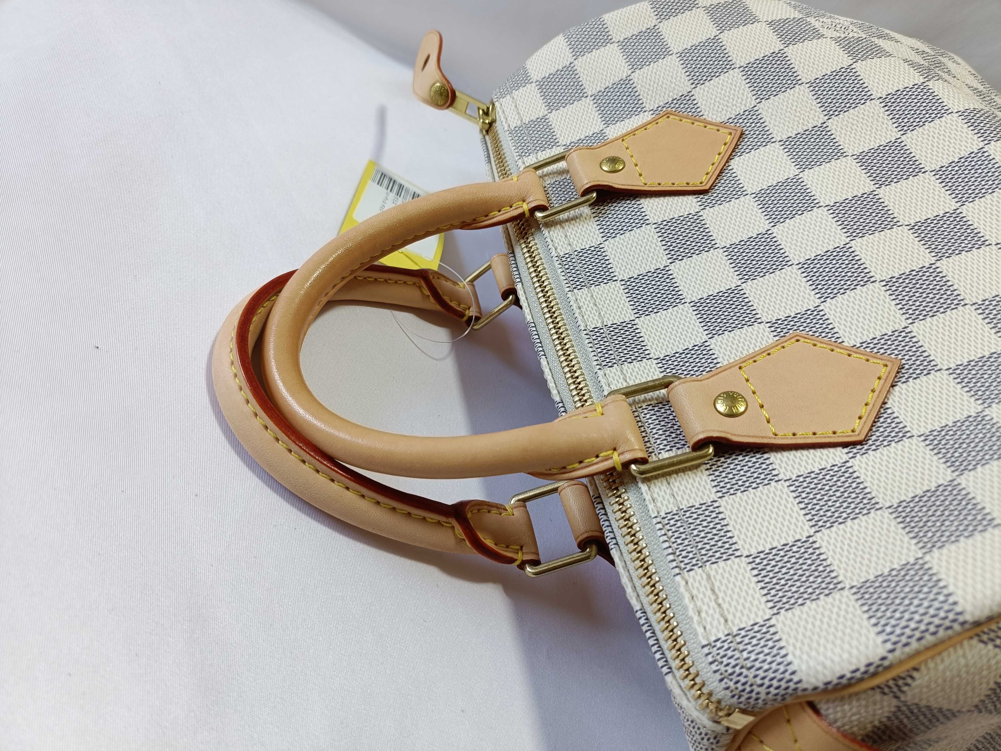 Damier Speedy 25 Damier Azur Boston Bag — view 3