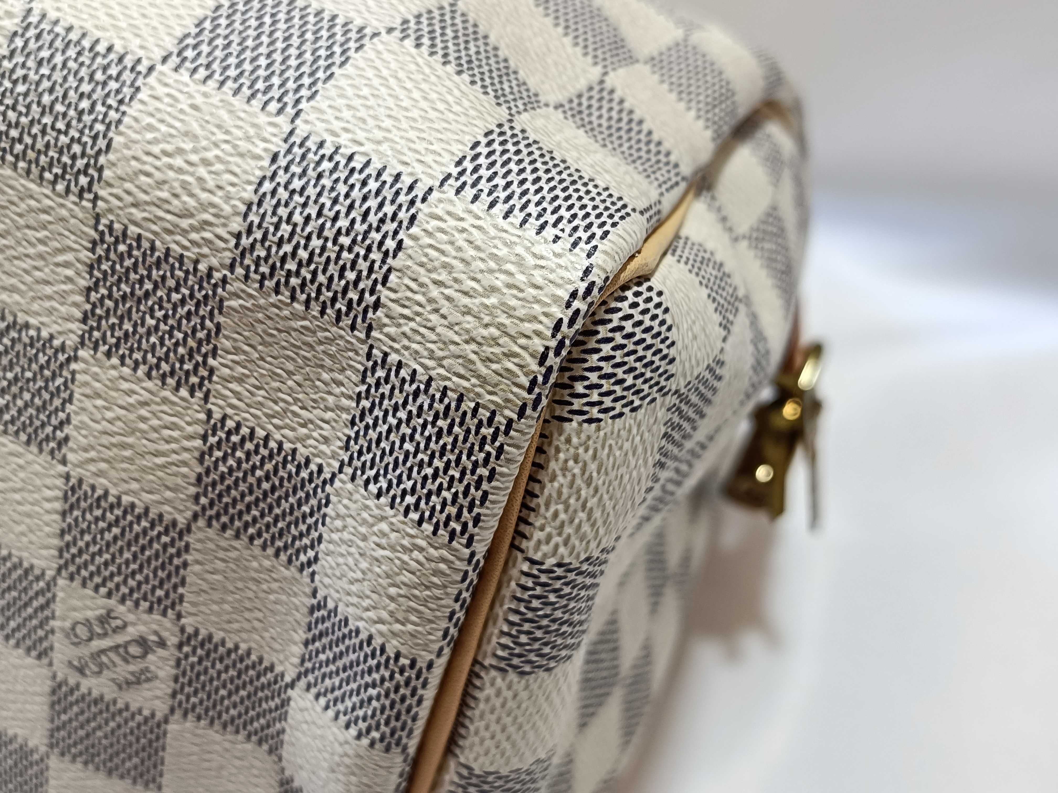 Damier Speedy 25 Damier Azur Boston Bag — view 6