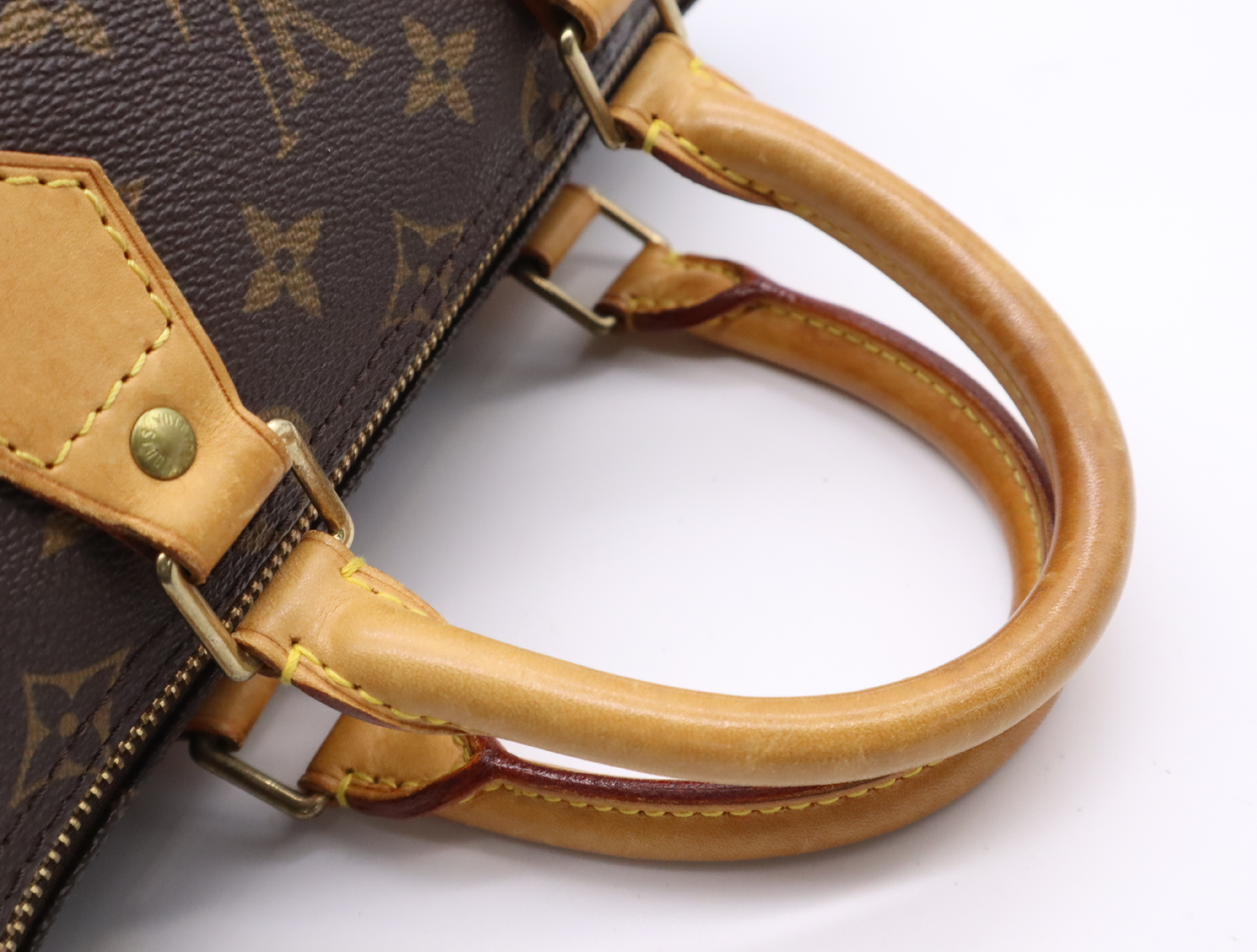 M41528 Monogram Speedy 25 Handbag with Dust Bag and Box — view 12