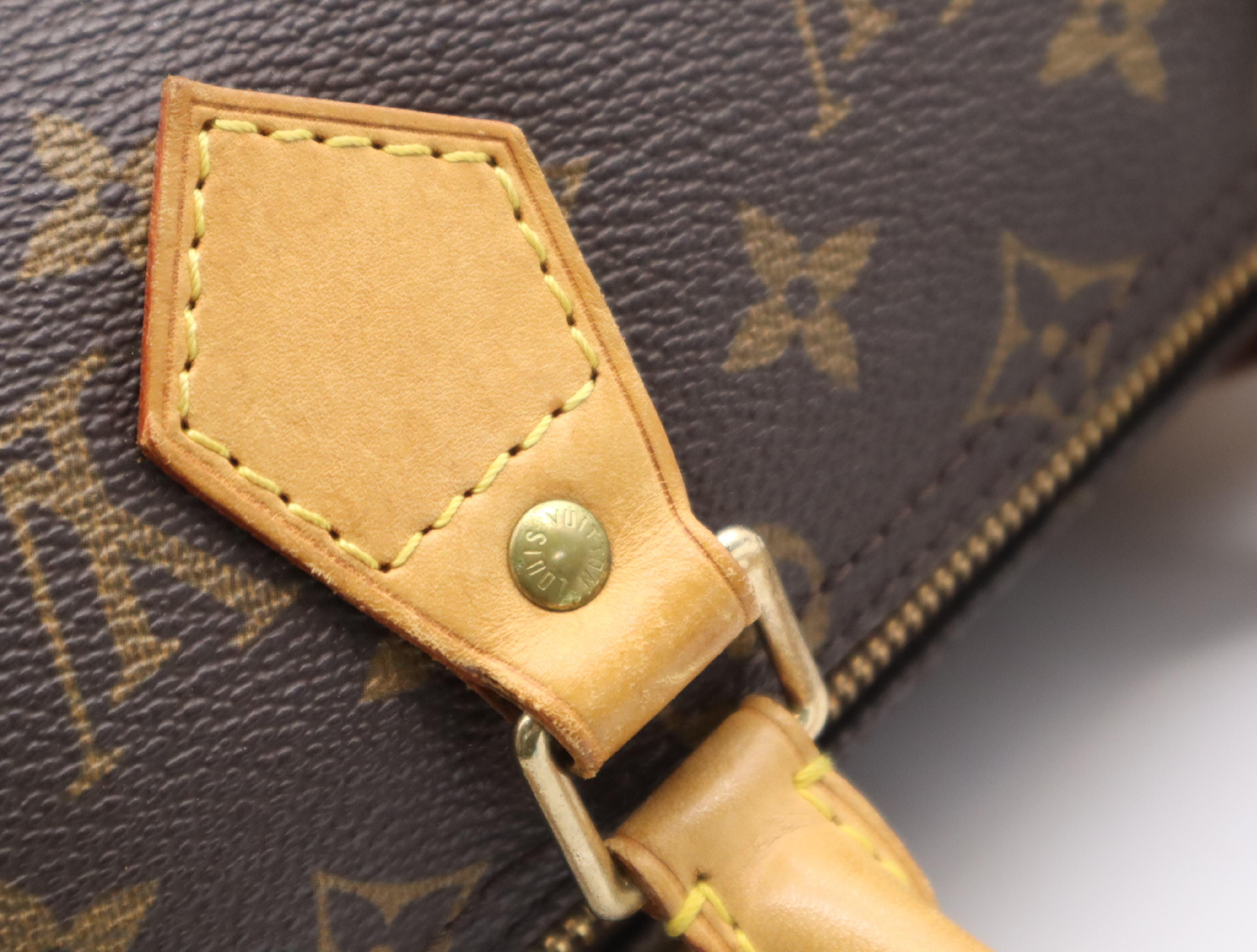 M41528 Monogram Speedy 25 Handbag with Dust Bag and Box — view 9