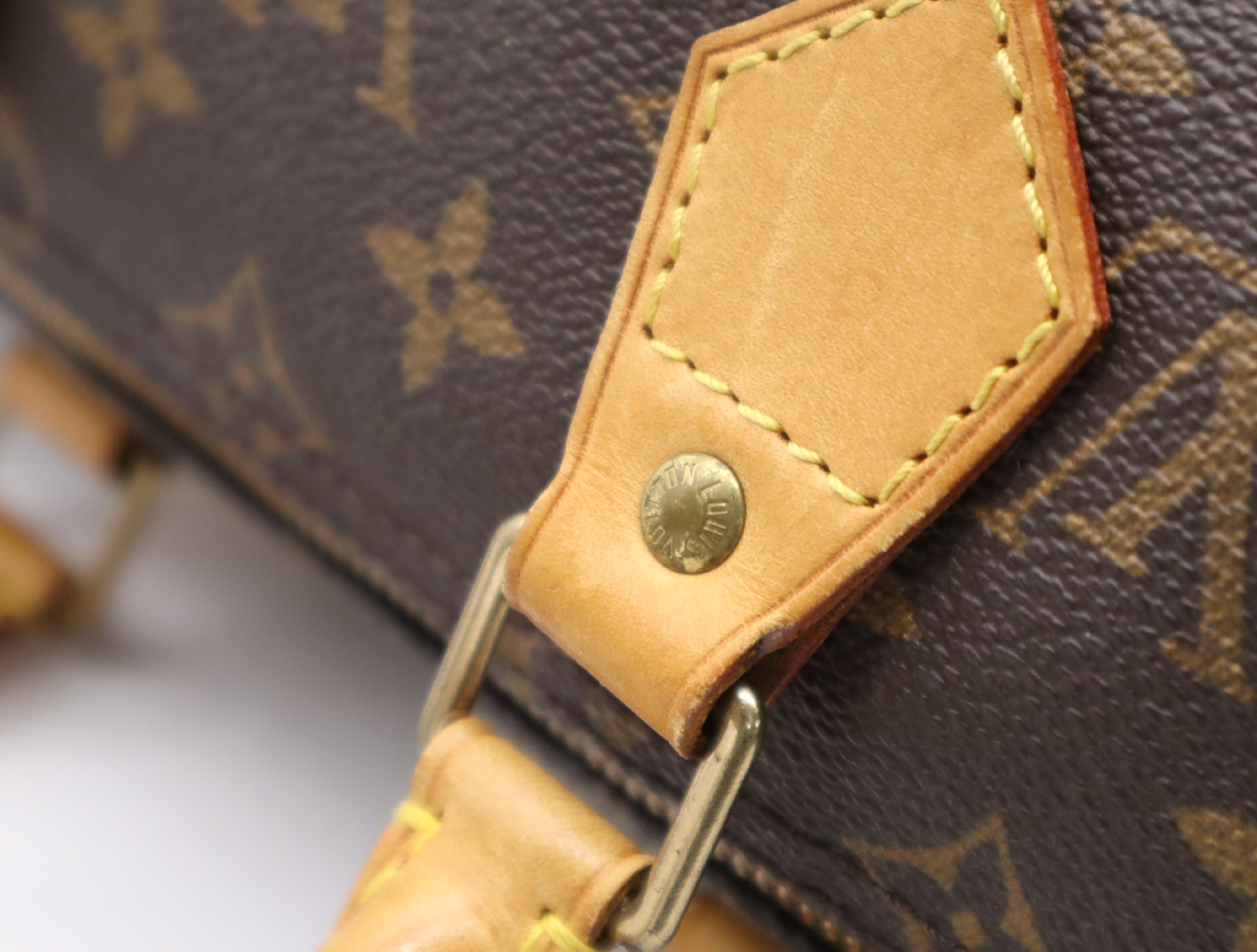 M41528 Monogram Speedy 25 Handbag with Dust Bag and Box — view 10