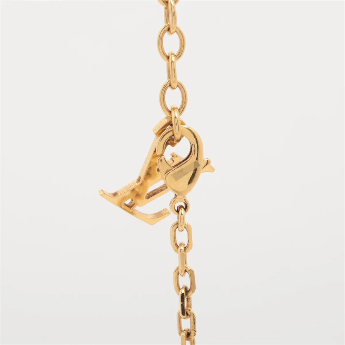 M66516 Pendant Lockme LE1111 Necklace, GP Gold. Shows signs of wear, — view 3