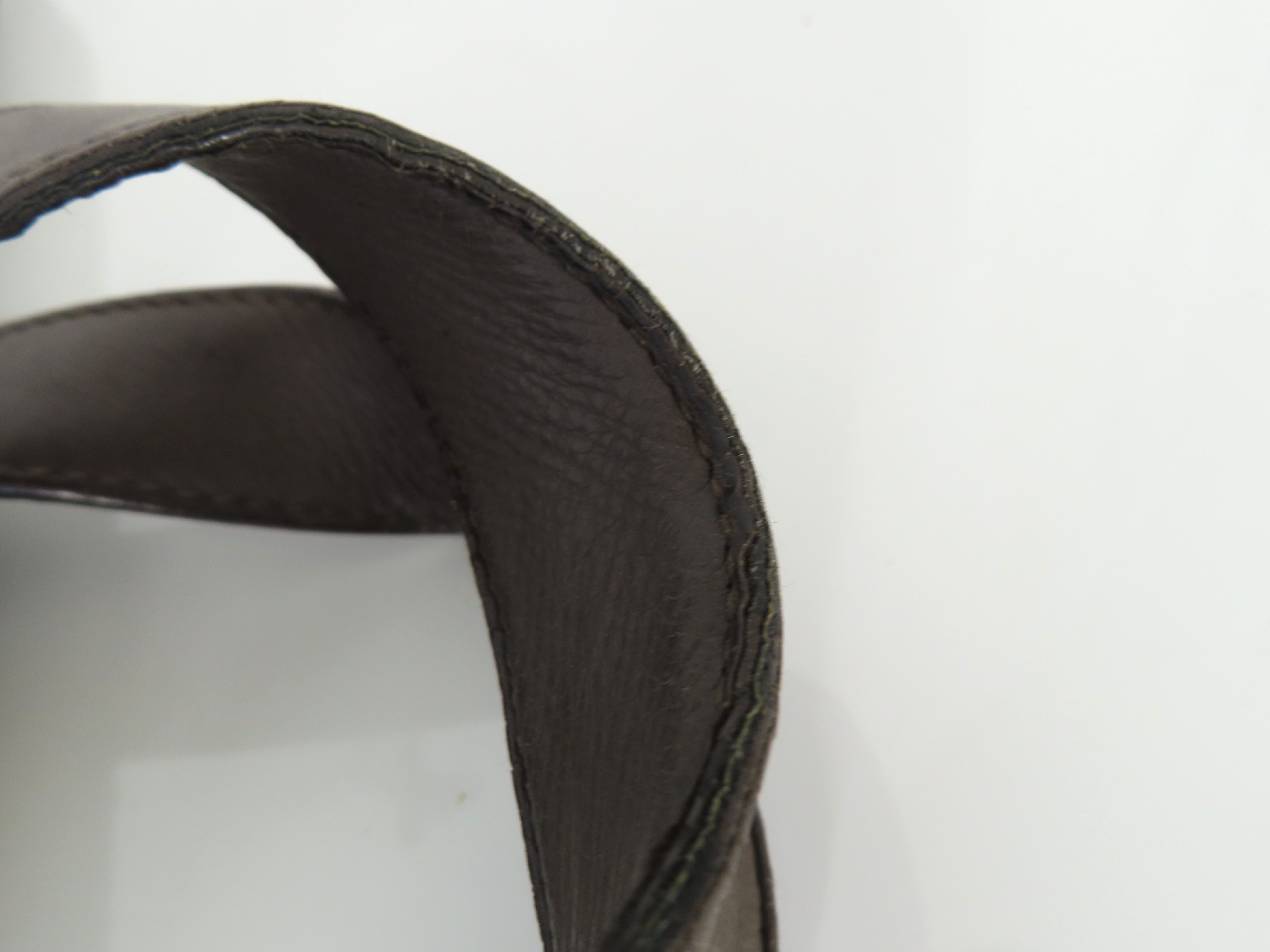 Intrecciato Tote Bag, Dark Brown Handbag — view 4