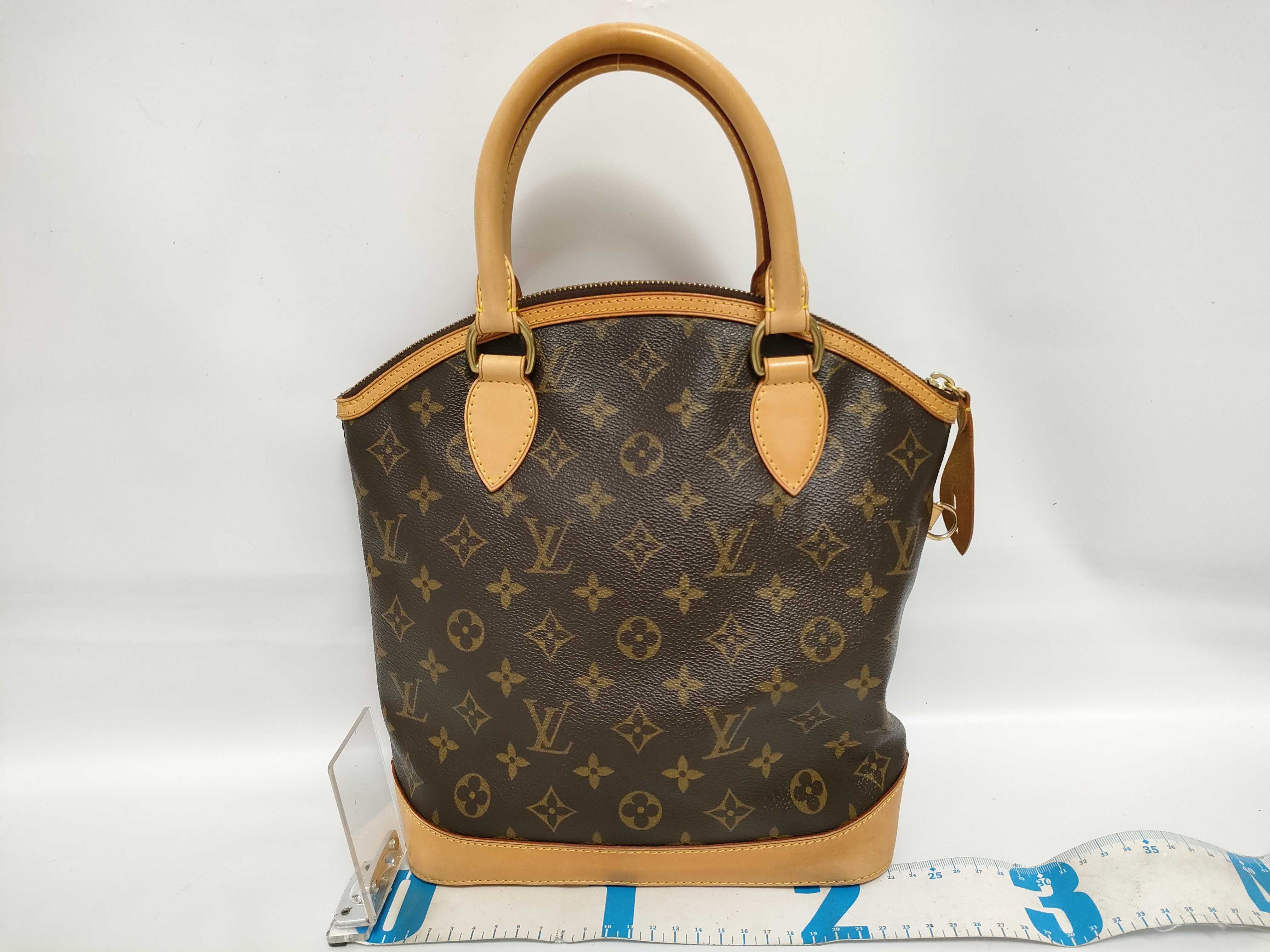 Lockit Chain Monogram Tote Bag Handbag with Pouch M40989 — view 2