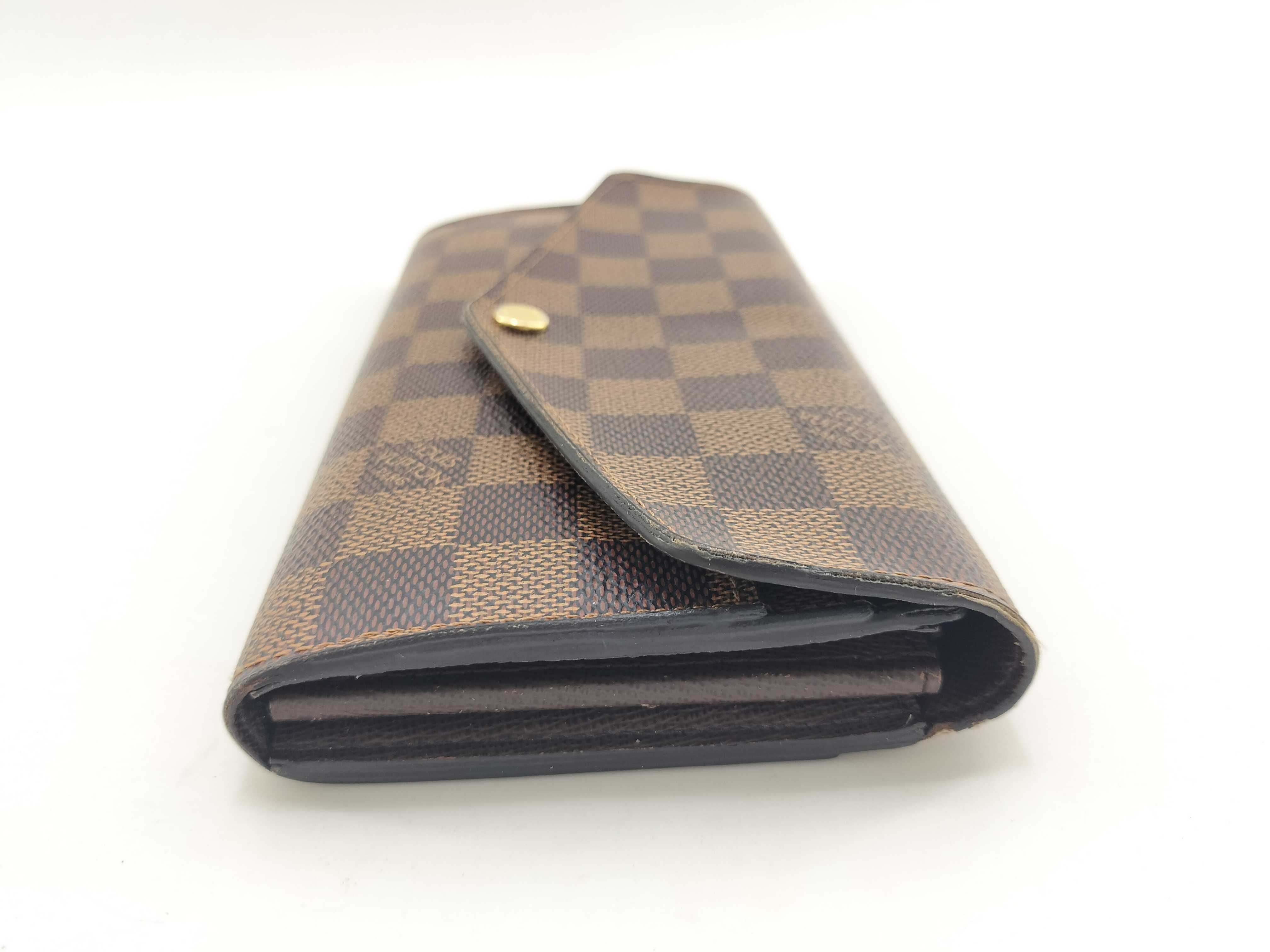 Damier N63209 Portefeuille Sarah Wallet with Initials — view 3