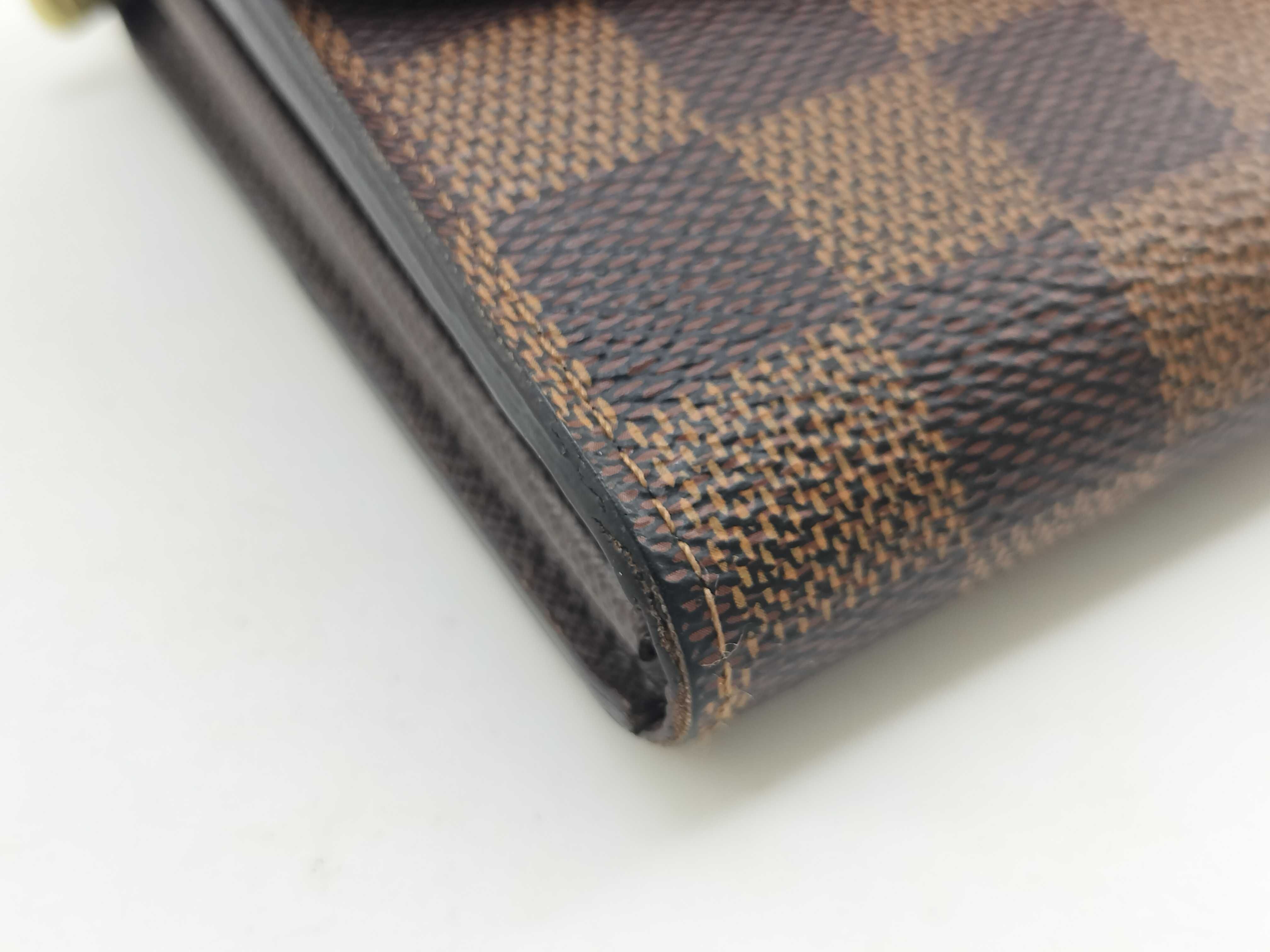 Damier N63209 Portefeuille Sarah Wallet with Initials — view 6