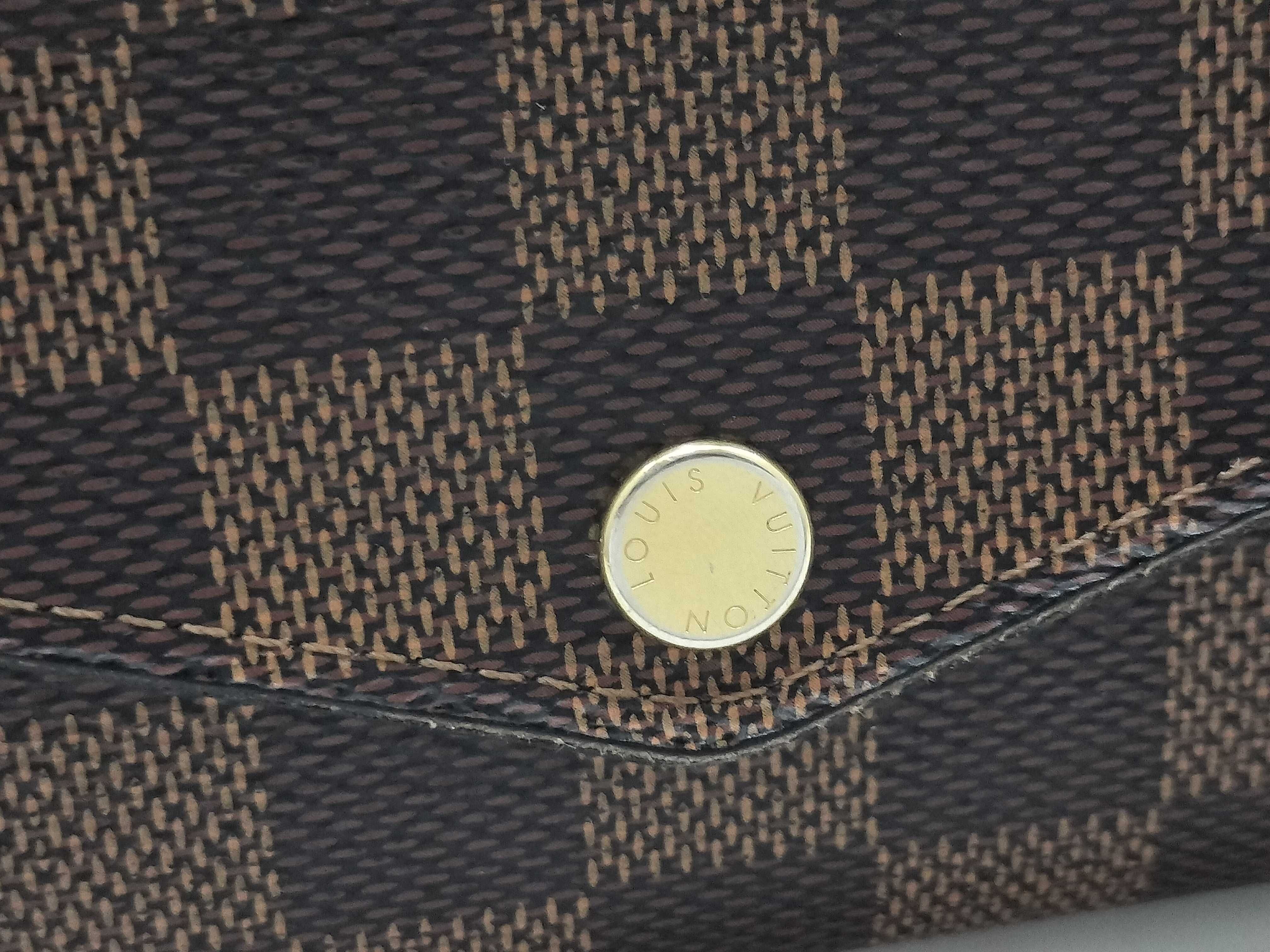 Damier N63209 Portefeuille Sarah Wallet with Initials — view 7
