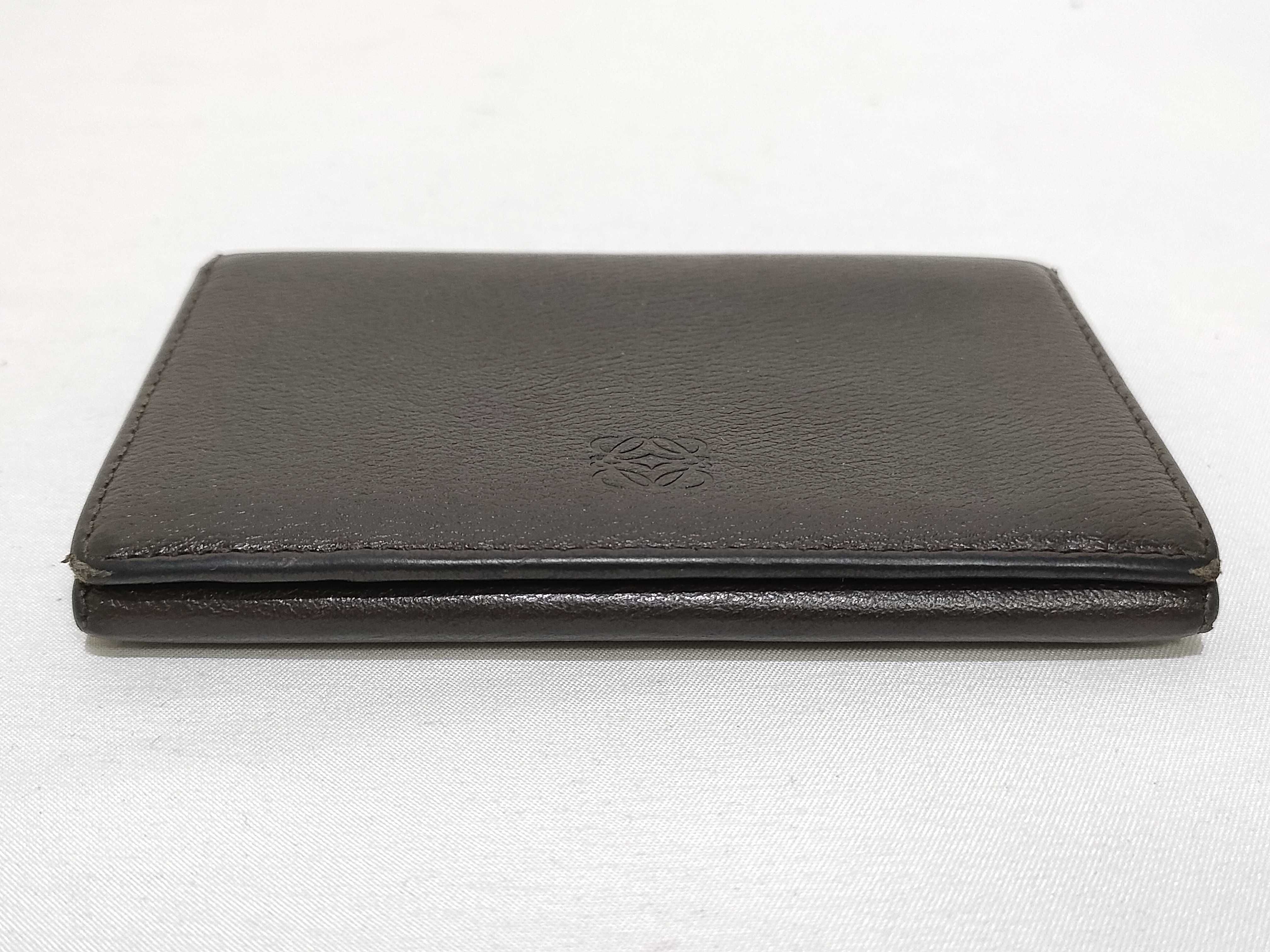 Anagram Leather Card Holder, Brown (Card Case/Pass Case/Business Card Holder) — view 3