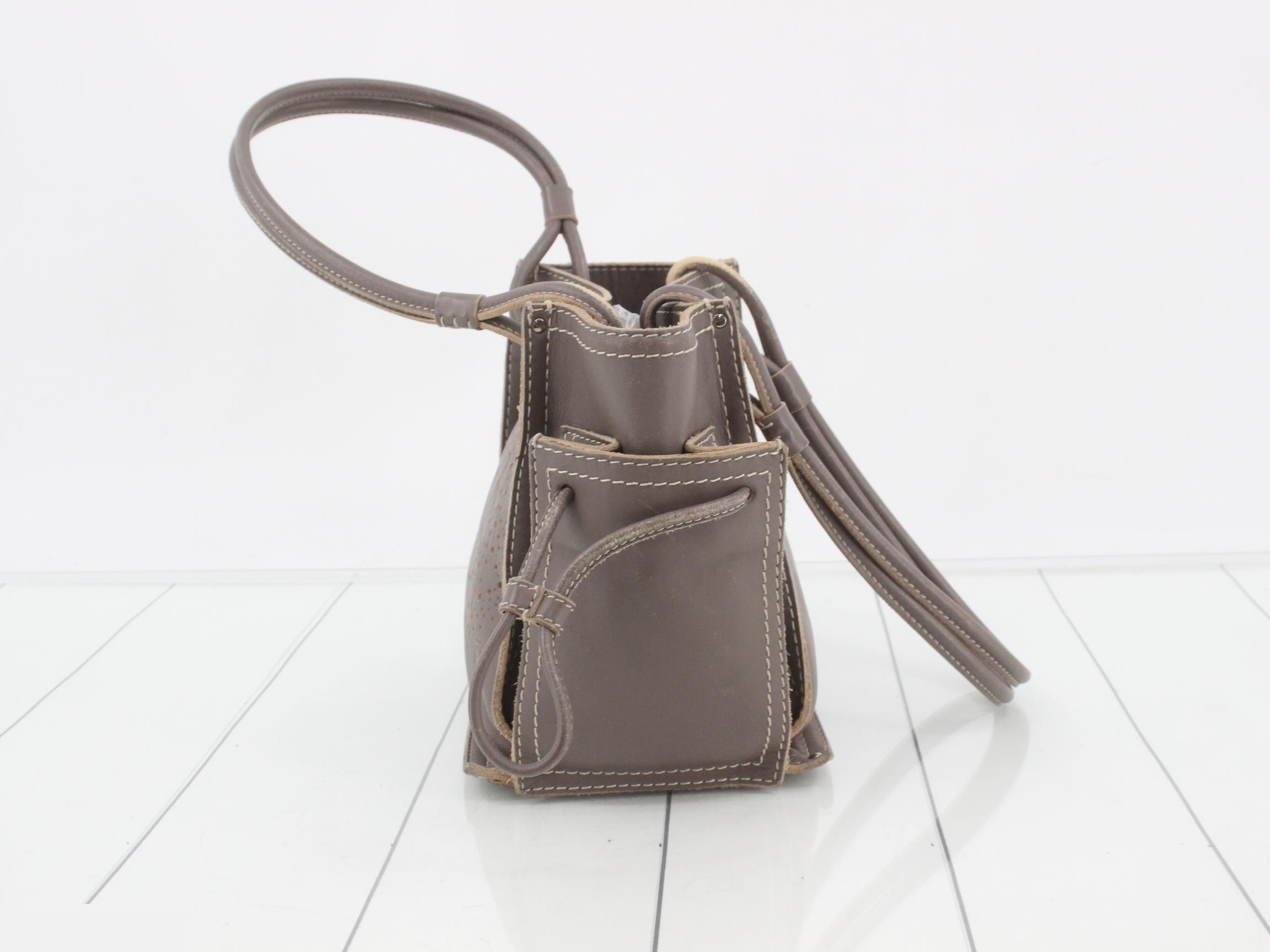 Shopper punching tote bag — view 3