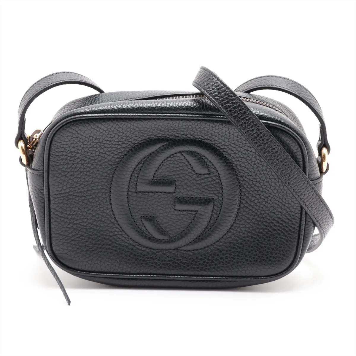 Soho 347994 Leather Shoulder Bag, Black
