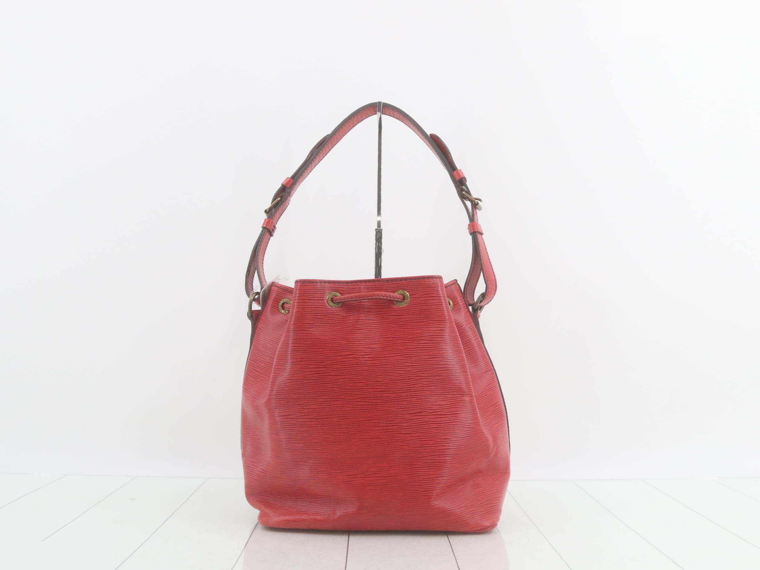 Epi Petit Noé Castilian Red Shoulder Bag — view 2