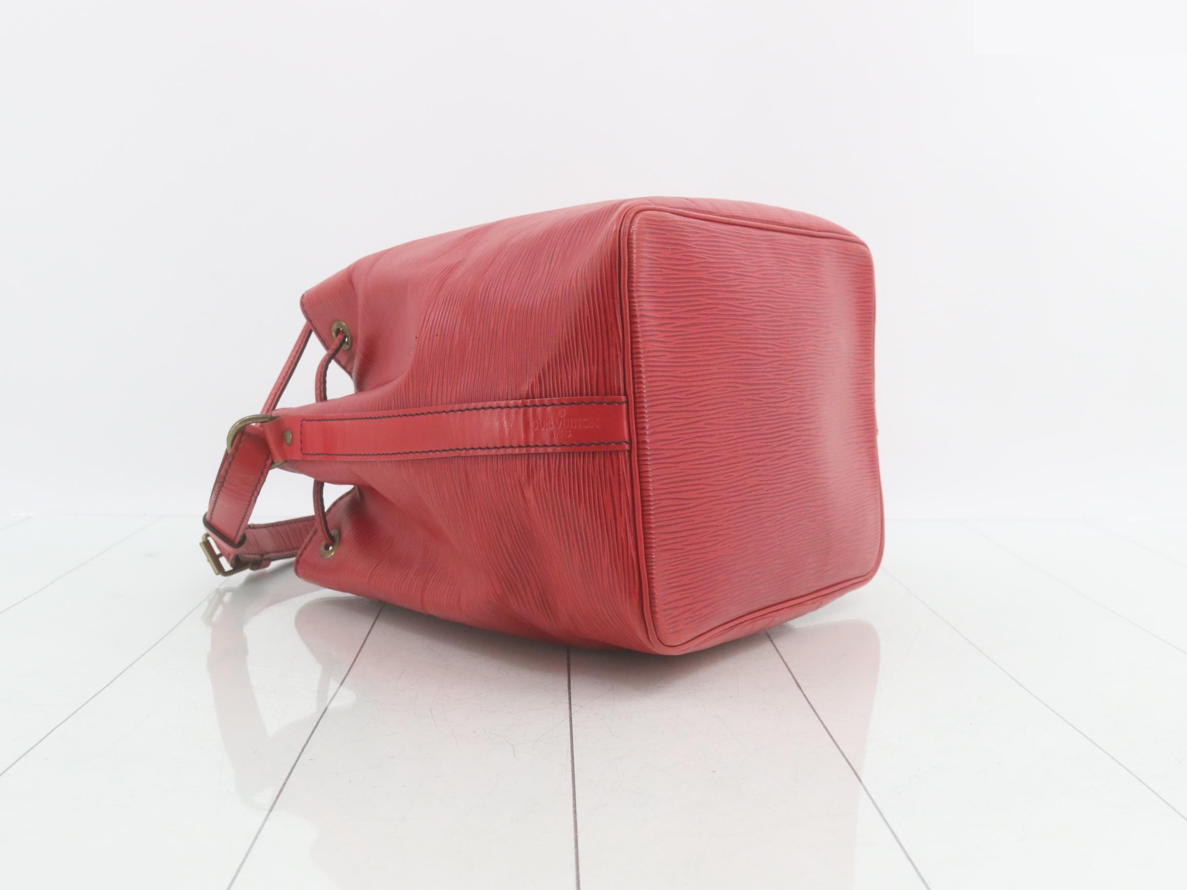 Epi Petit Noé Castilian Red Shoulder Bag — view 5