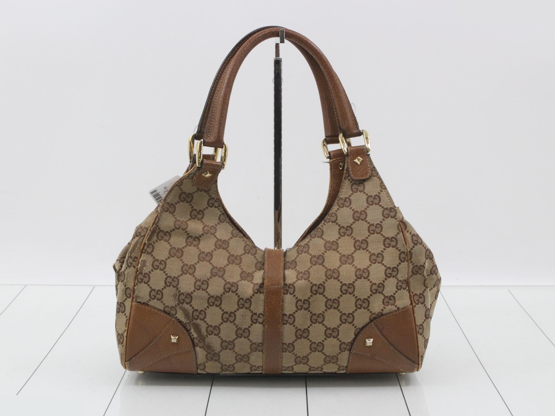 GG Canvas Handbag, New Jackie, 124407, Beige — view 2