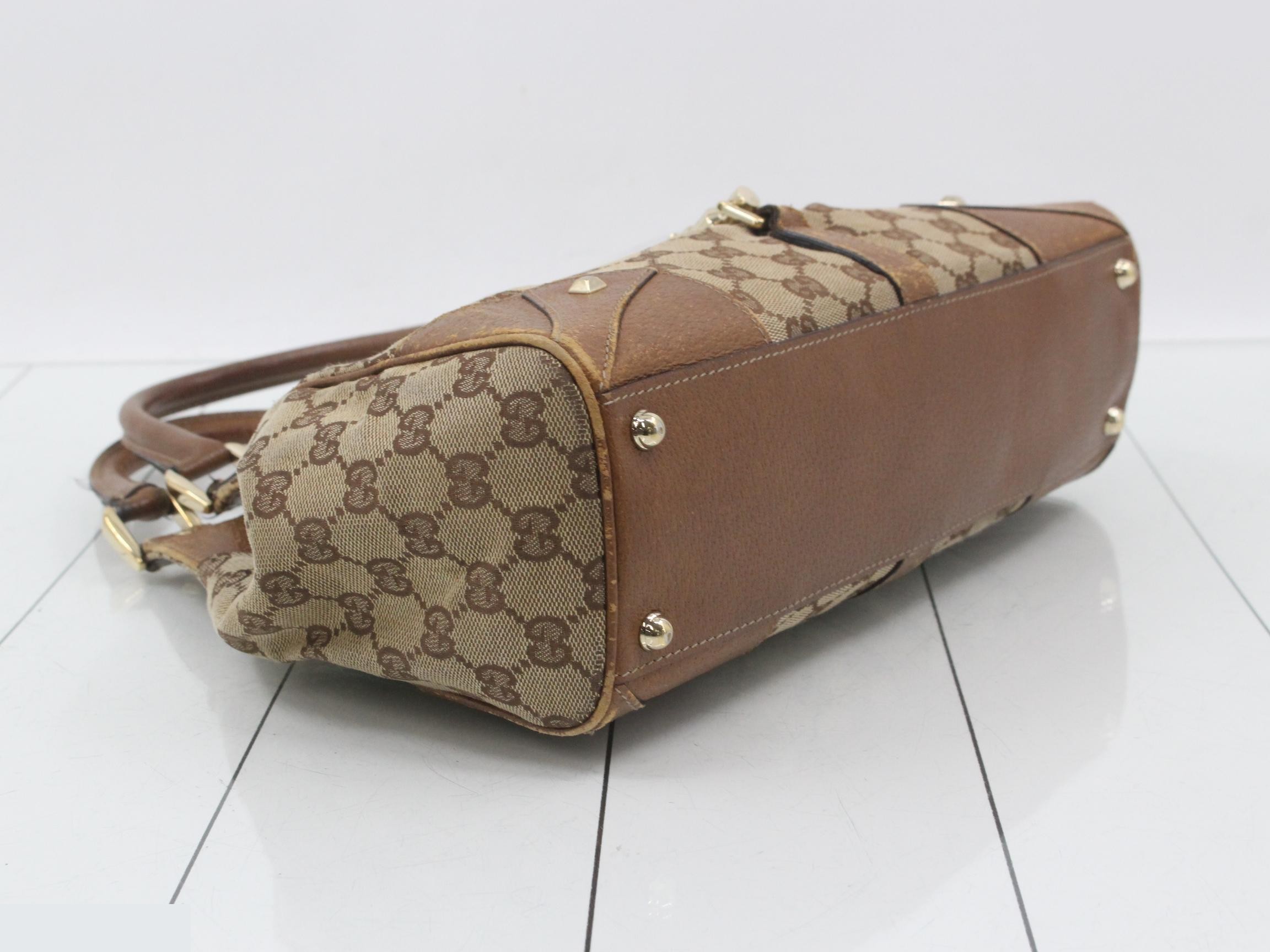 GG Canvas Handbag, New Jackie, 124407, Beige — view 5