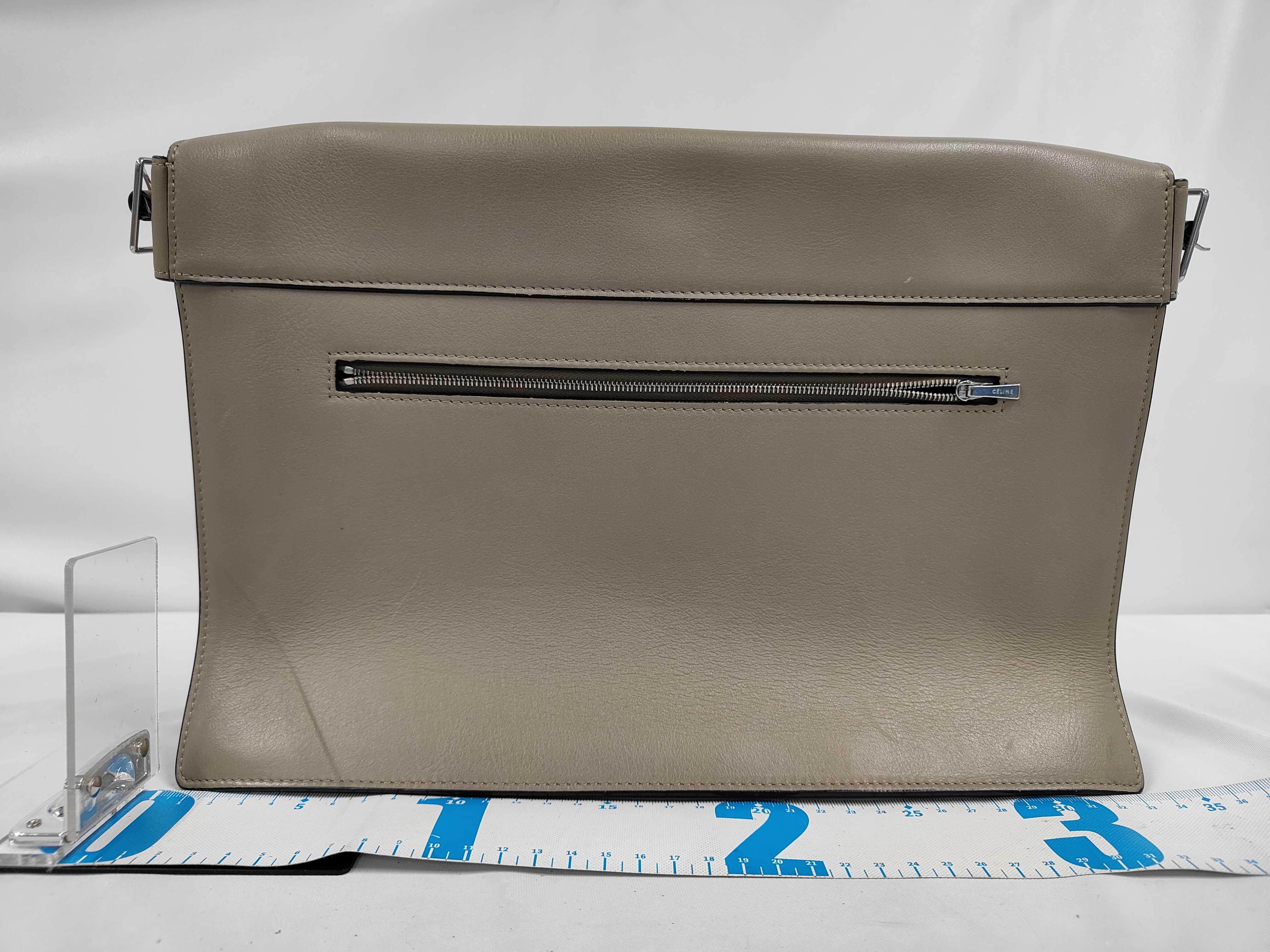 Leather Suede 2-Way Clutch Bag (Second Bag) — view 2