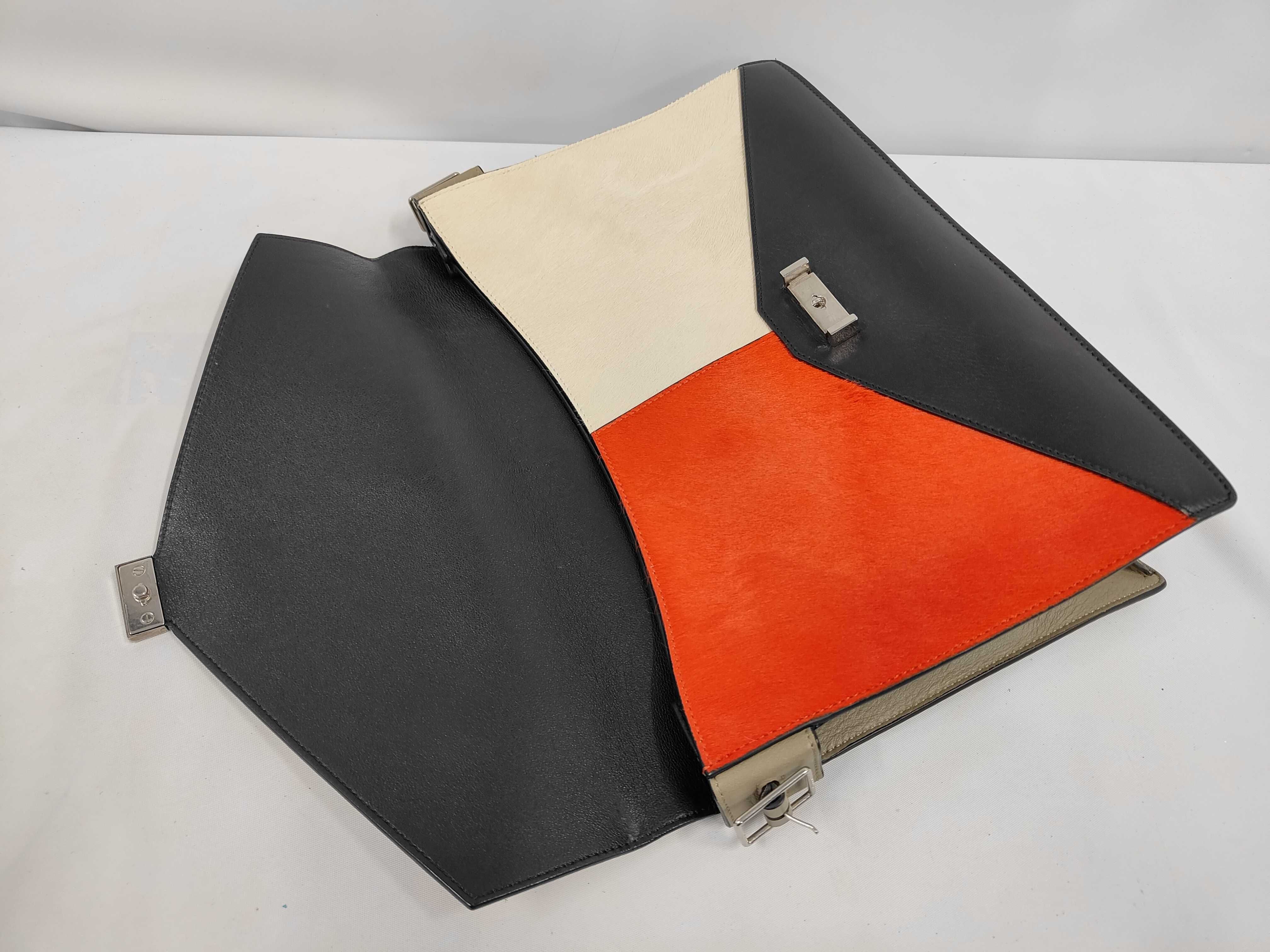 Leather Suede 2-Way Clutch Bag (Second Bag) — view 6
