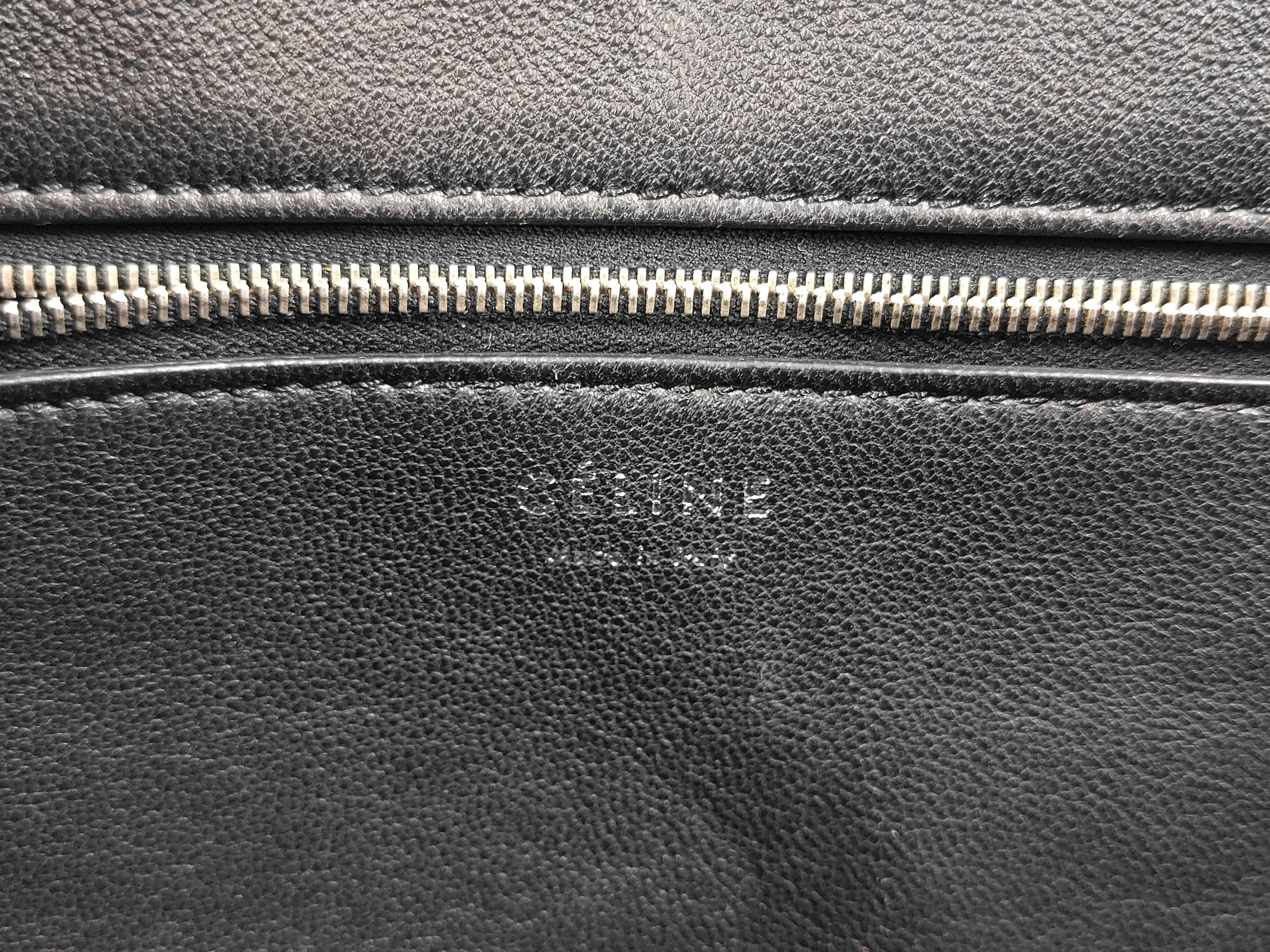 Leather Suede 2-Way Clutch Bag (Second Bag) — view 9
