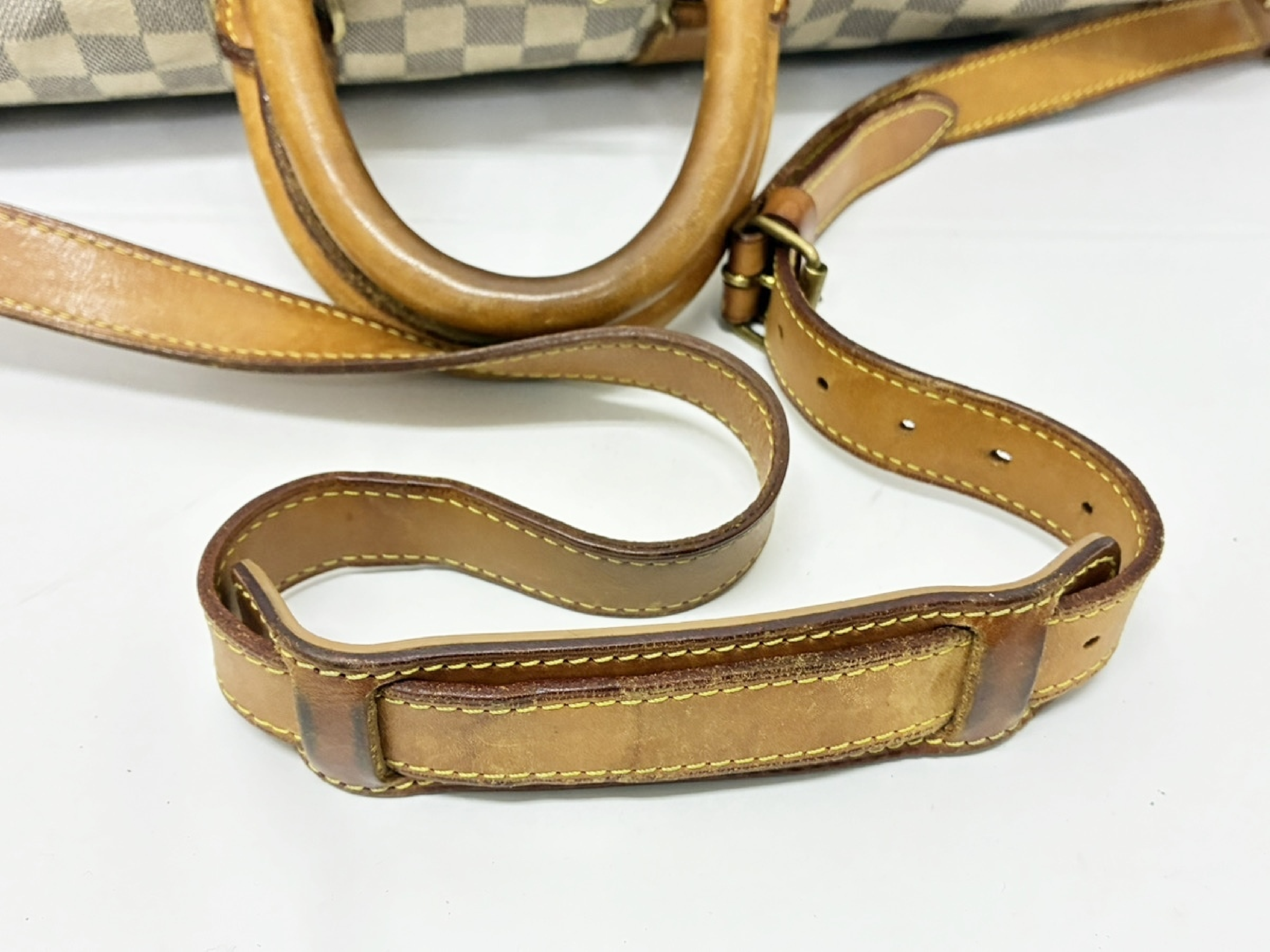 Keepall Bandoulière 45 N48223 Azur Boston Bag — view 8