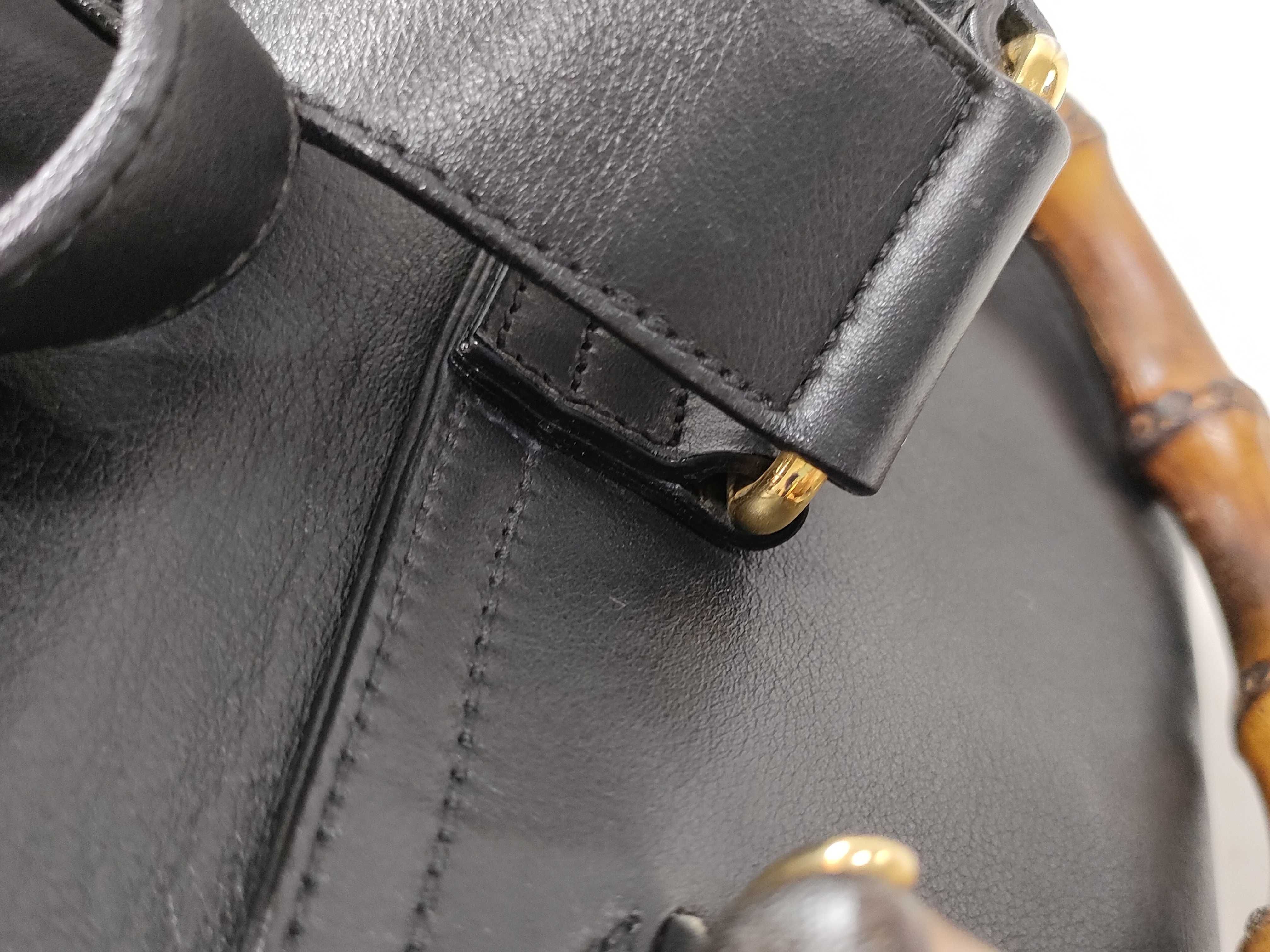Leather Bamboo Backpack 003・2058・0016 — view 6