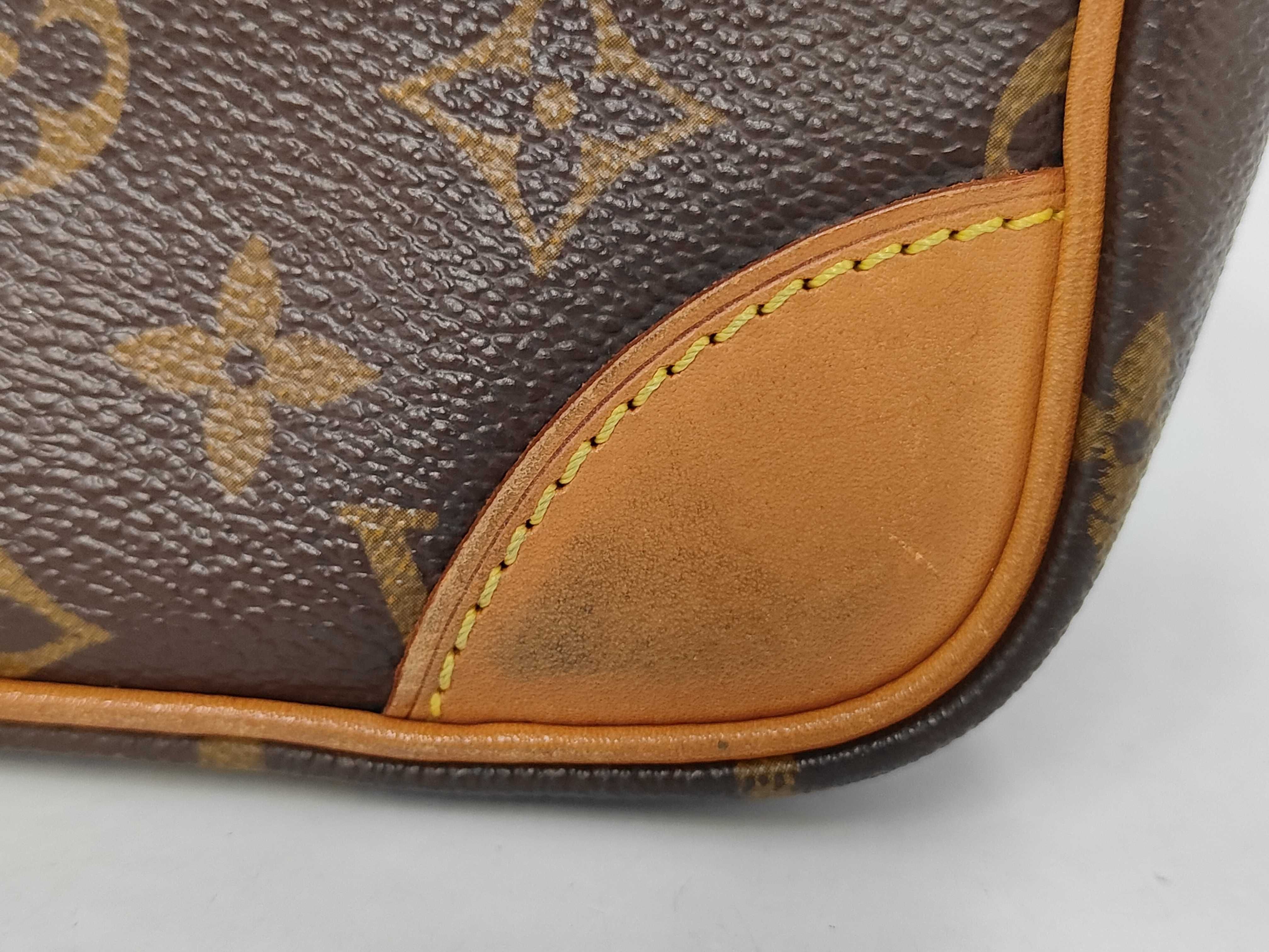 Monogram Shoulder Bag, Brown — view 3