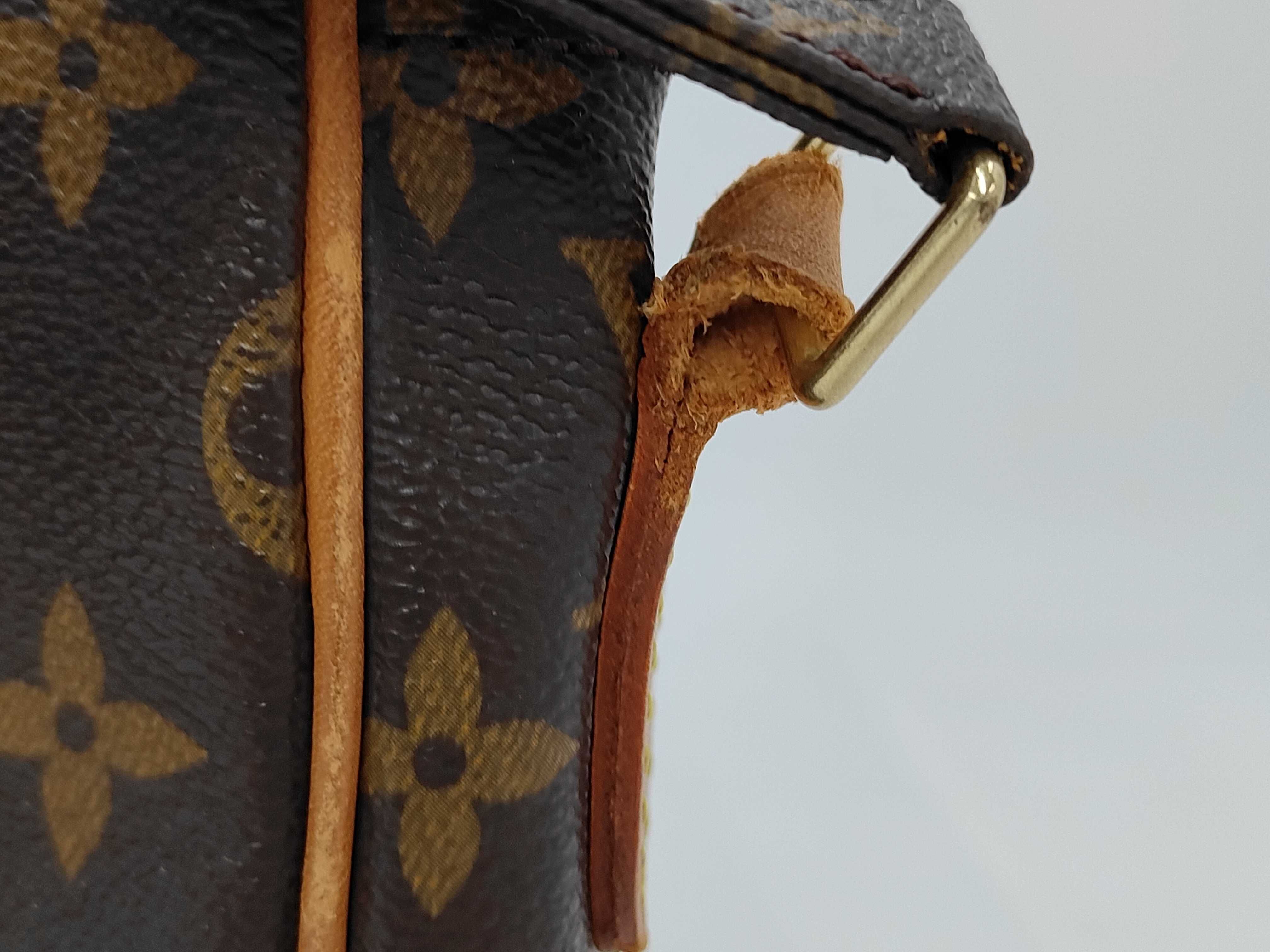 Monogram Shoulder Bag, Brown — view 4