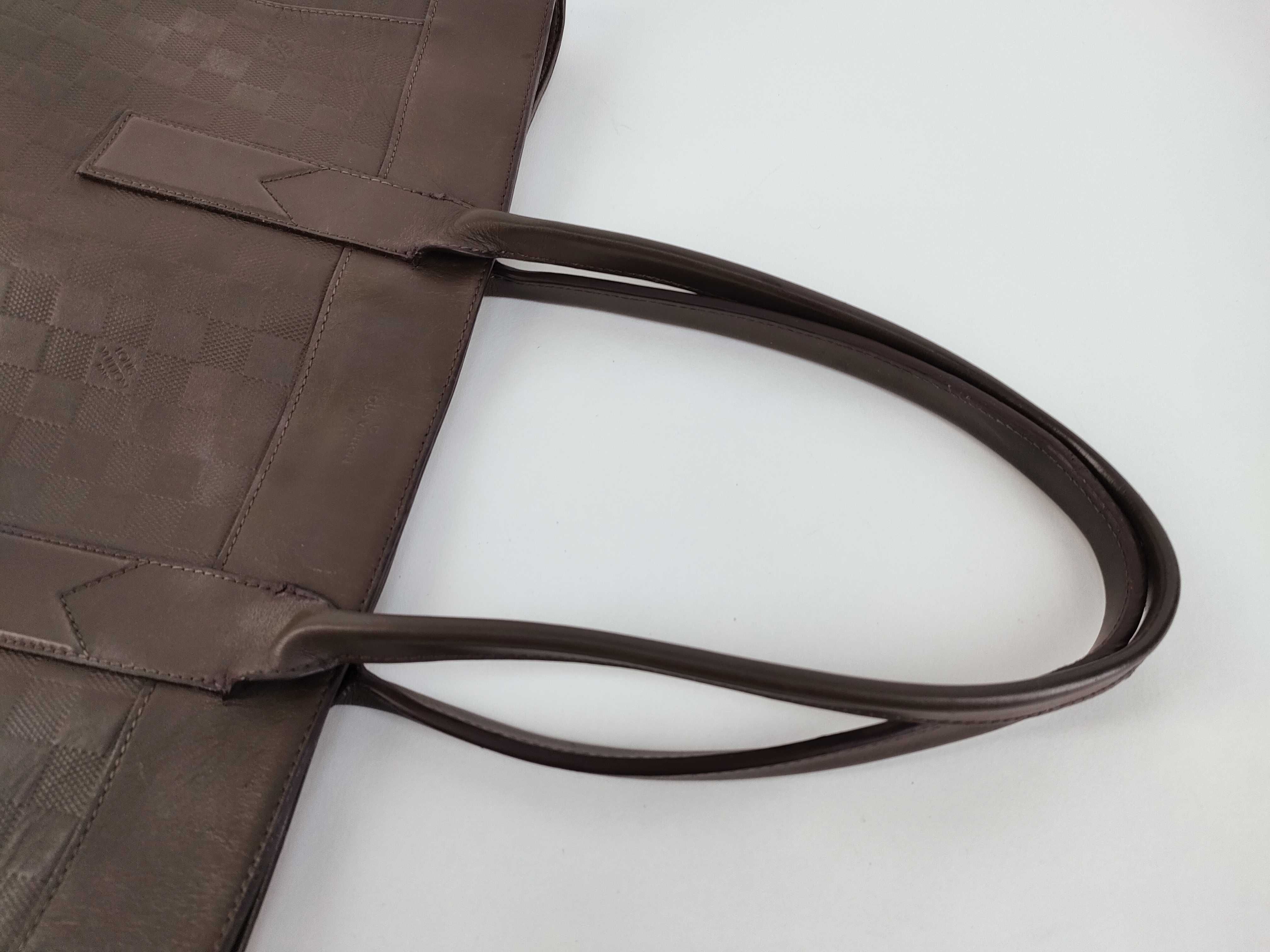Taiga Damier Infini Vuitton Infini Cabas Voyage Tote CA4154 Tote Bag — view 3