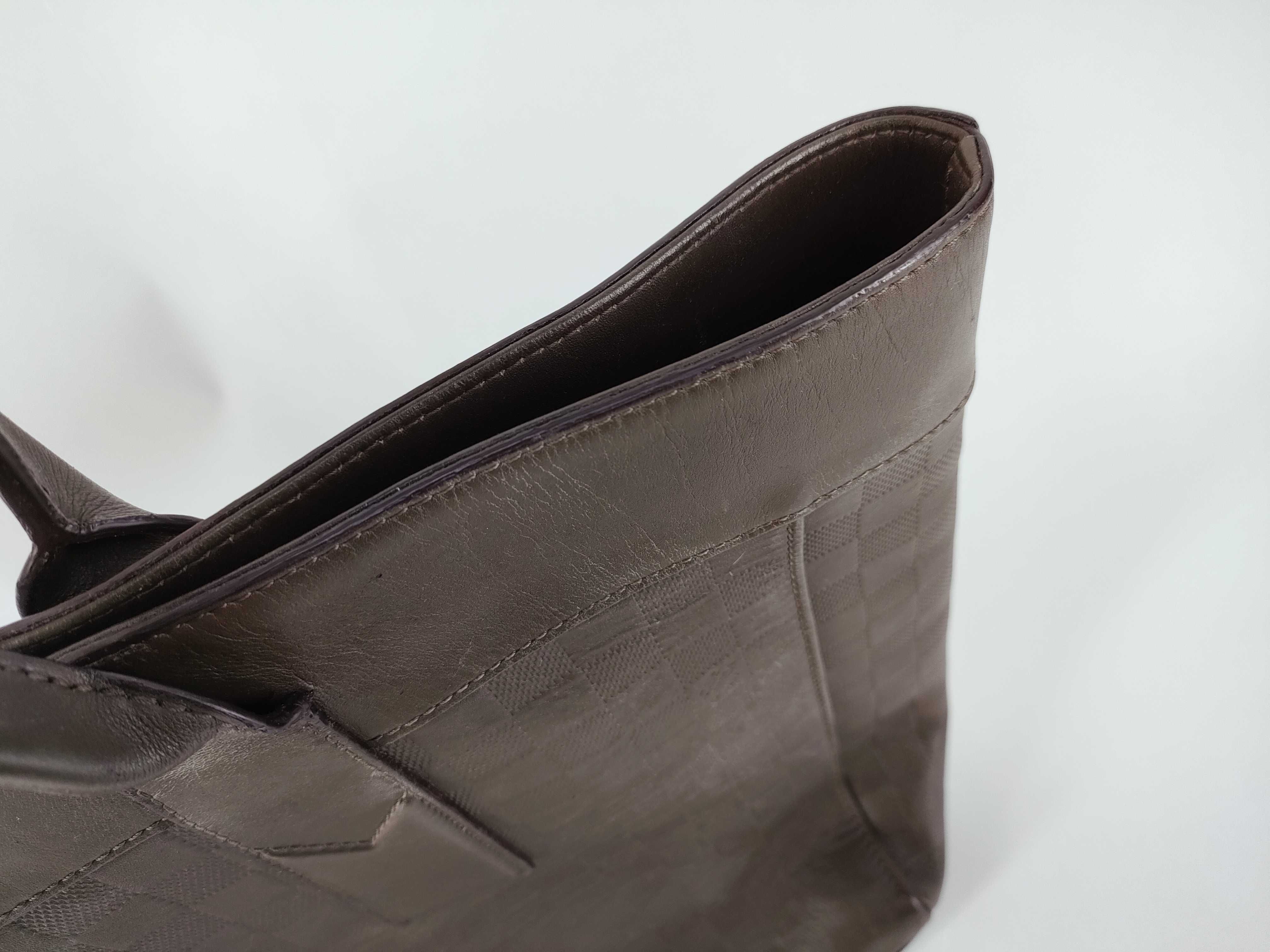 Taiga Damier Infini Vuitton Infini Cabas Voyage Tote CA4154 Tote Bag — view 9