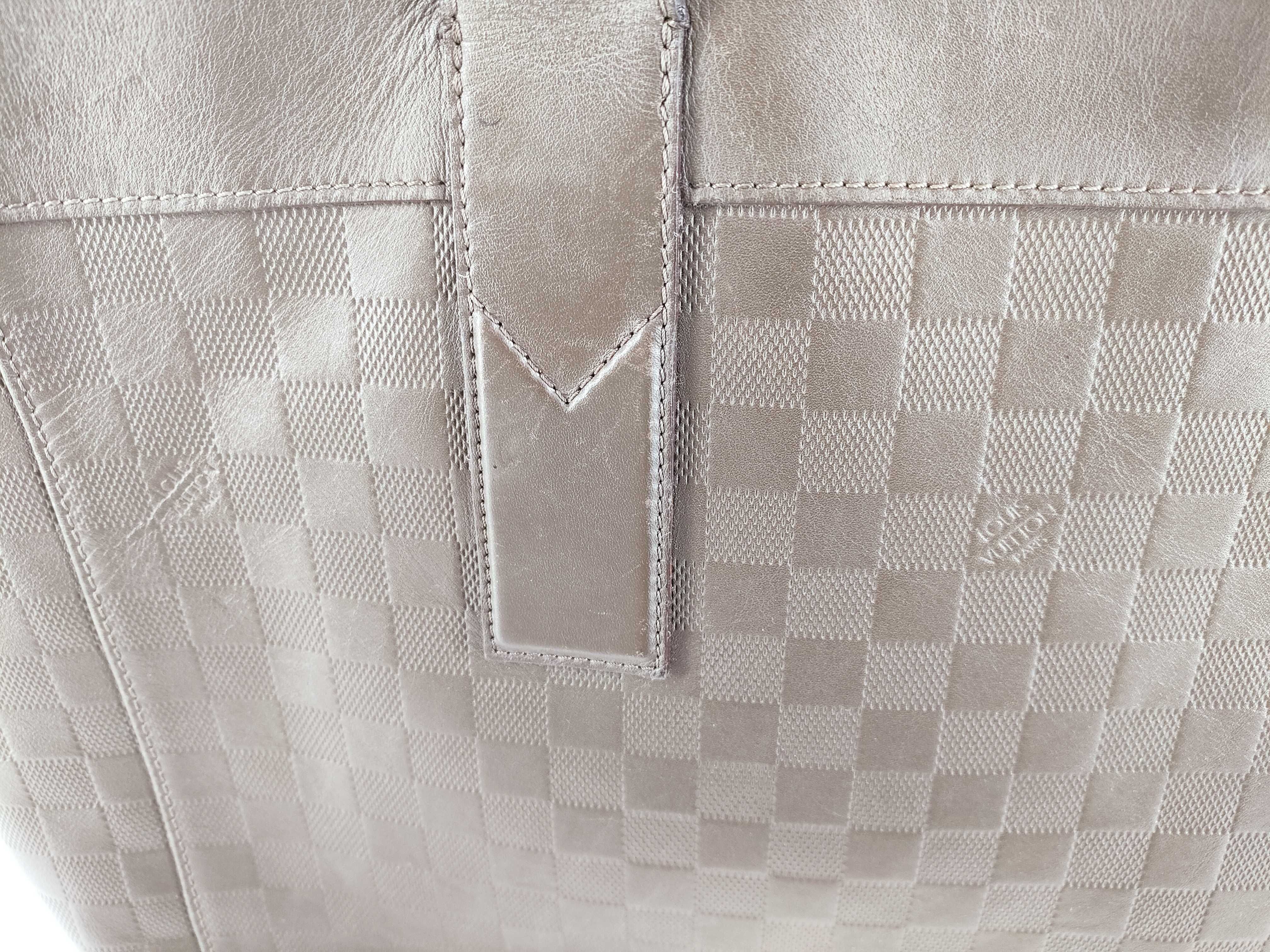 Taiga Damier Infini Vuitton Infini Cabas Voyage Tote CA4154 Tote Bag — view 10