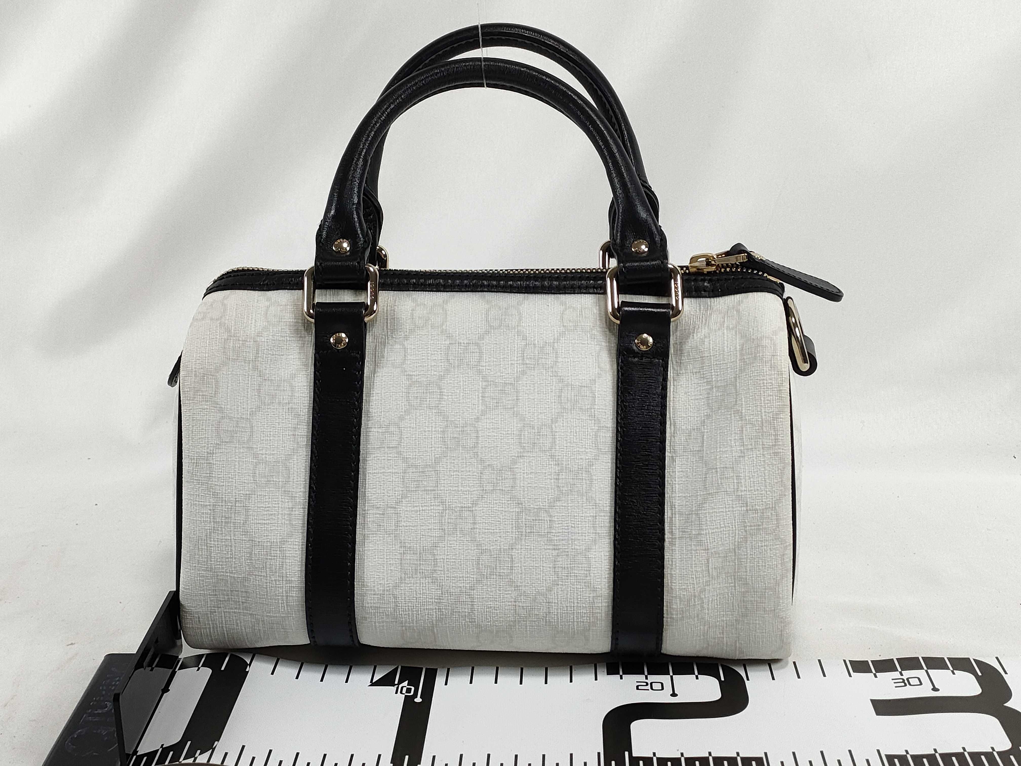 GG Supreme Mini Boston Bag 193604 White/Black W24.5cm Boston Bag — view 2