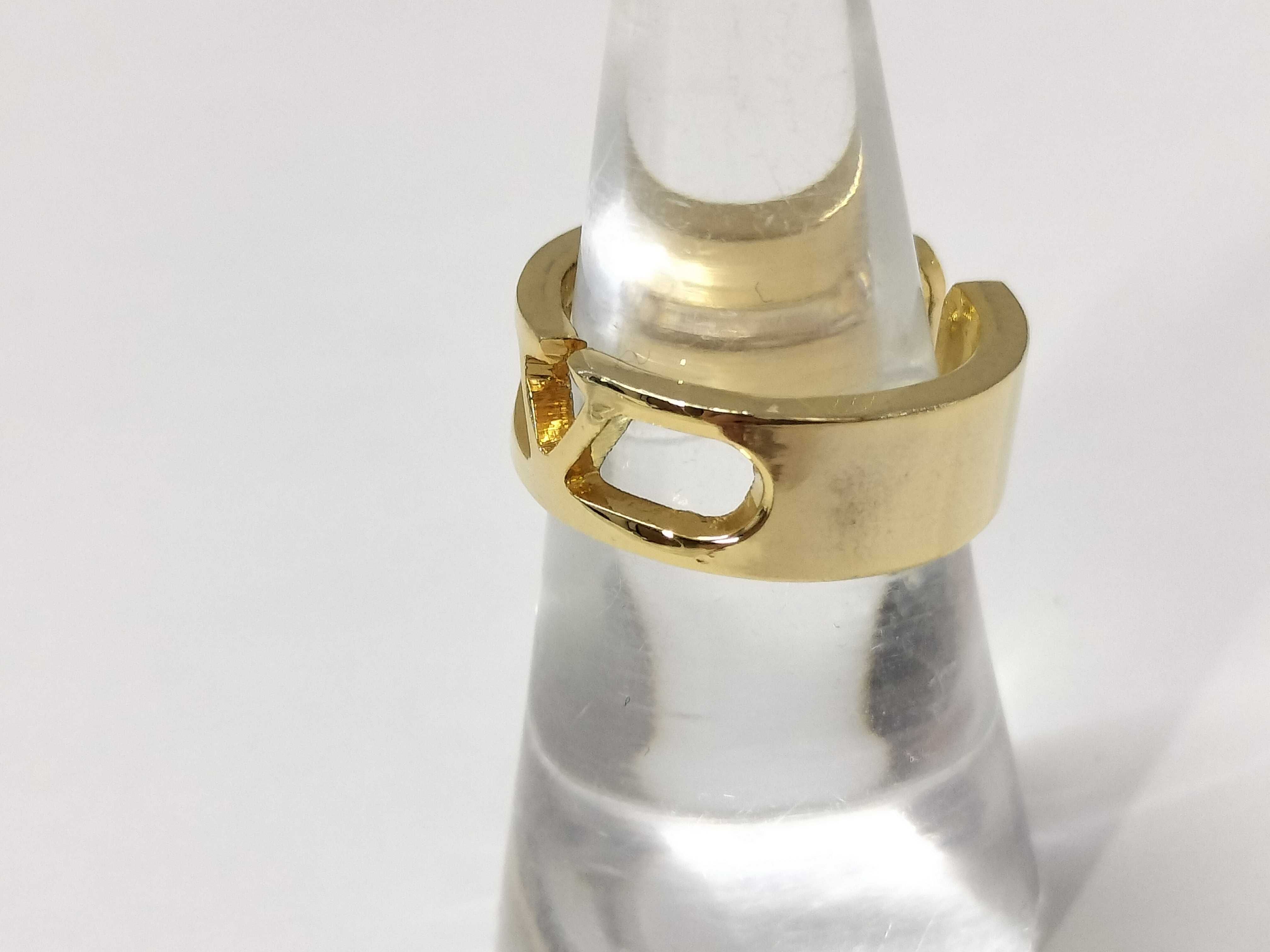Gold Metal Ring, Size 12 — view 3