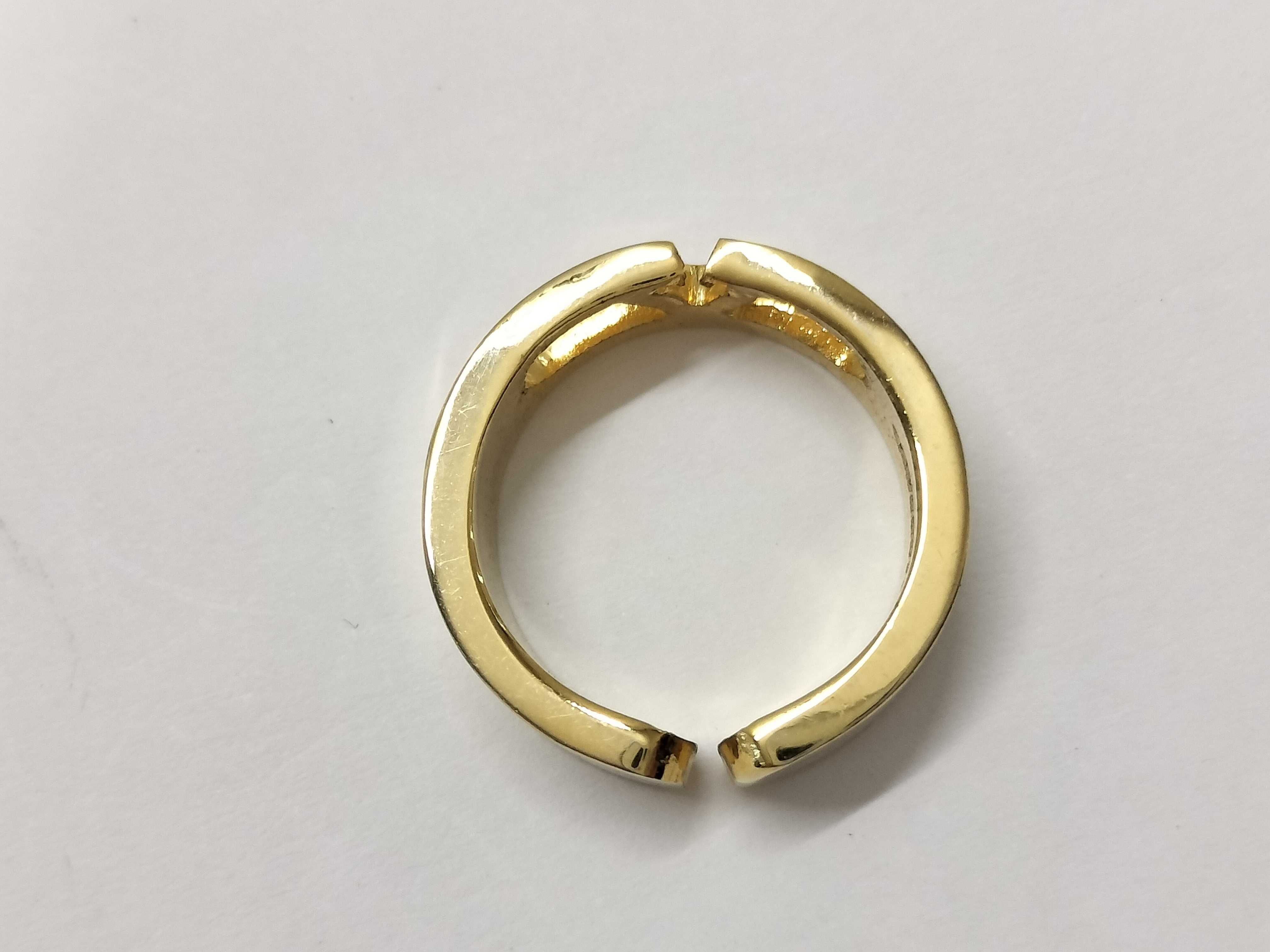 Gold Metal Ring, Size 12 — view 5
